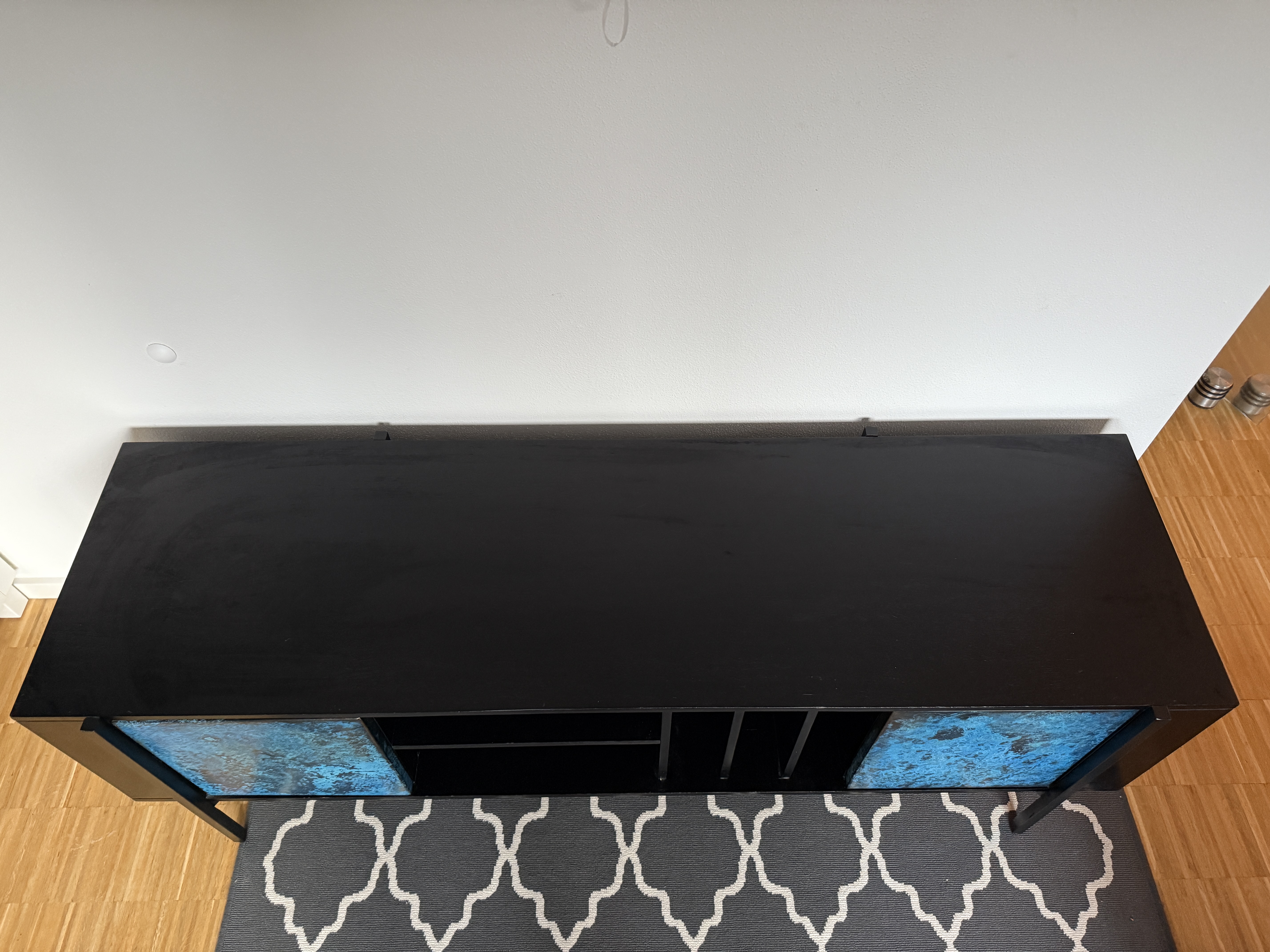 TV-Board/Sideboard Holz Metall
