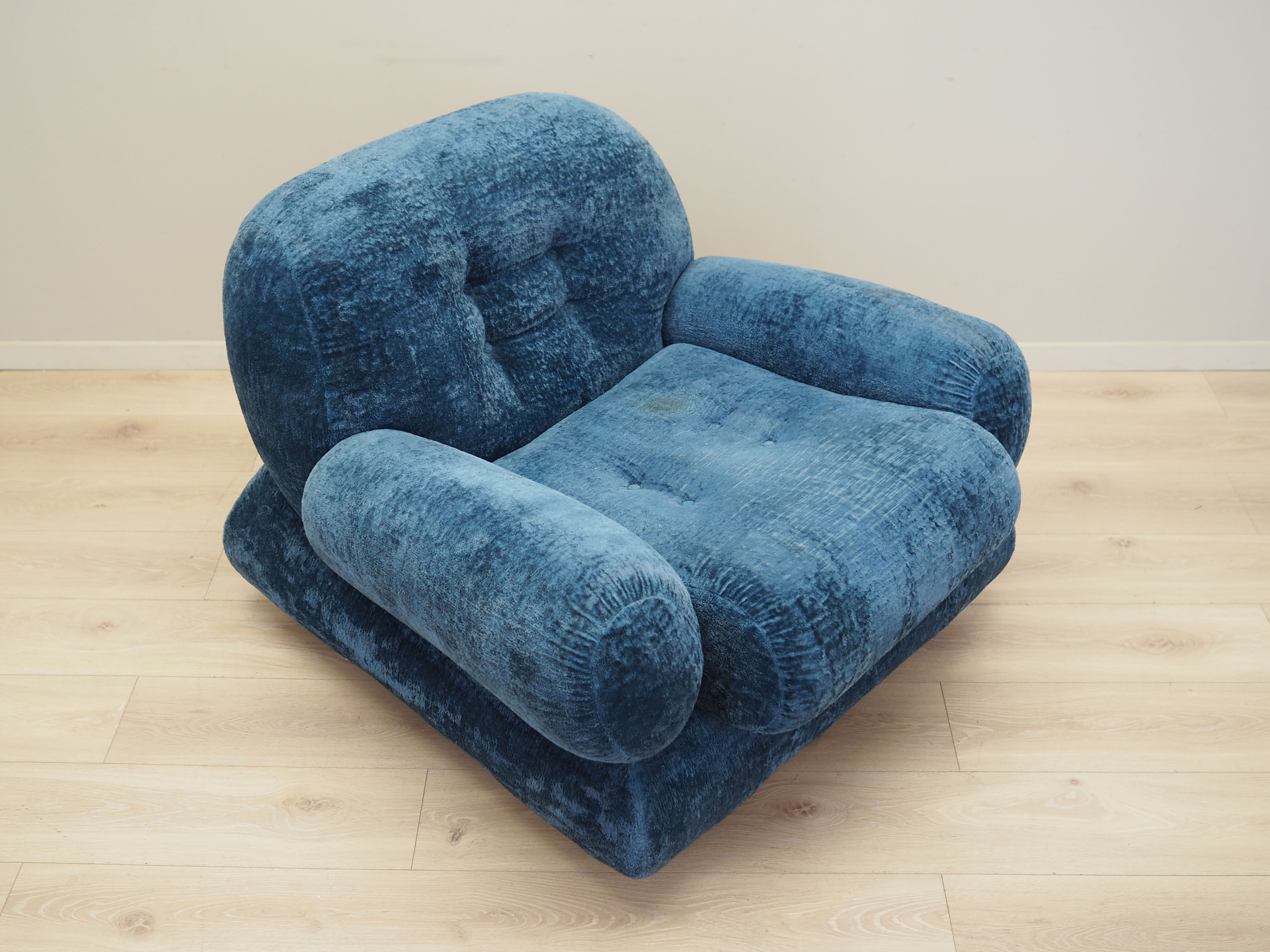 Sessel Blau 1970er Jahre