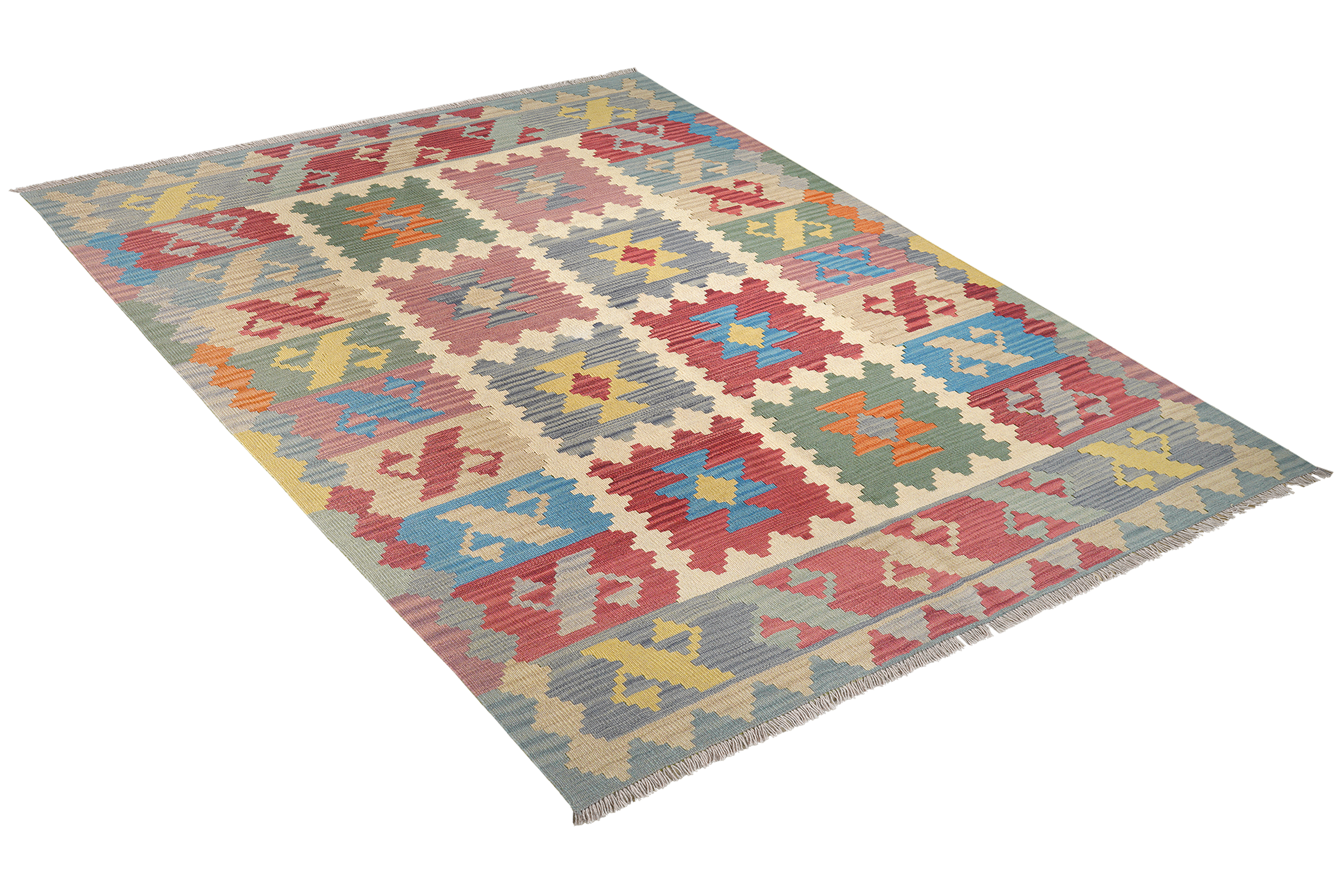 Kilim Gashgai Lana Multicolore