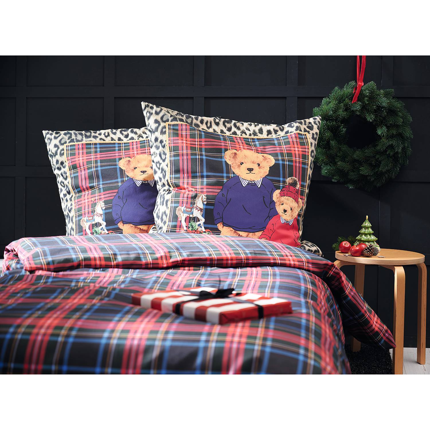 Bettwäsche Tommy GOTS Mako-Satin Mehrfarbig