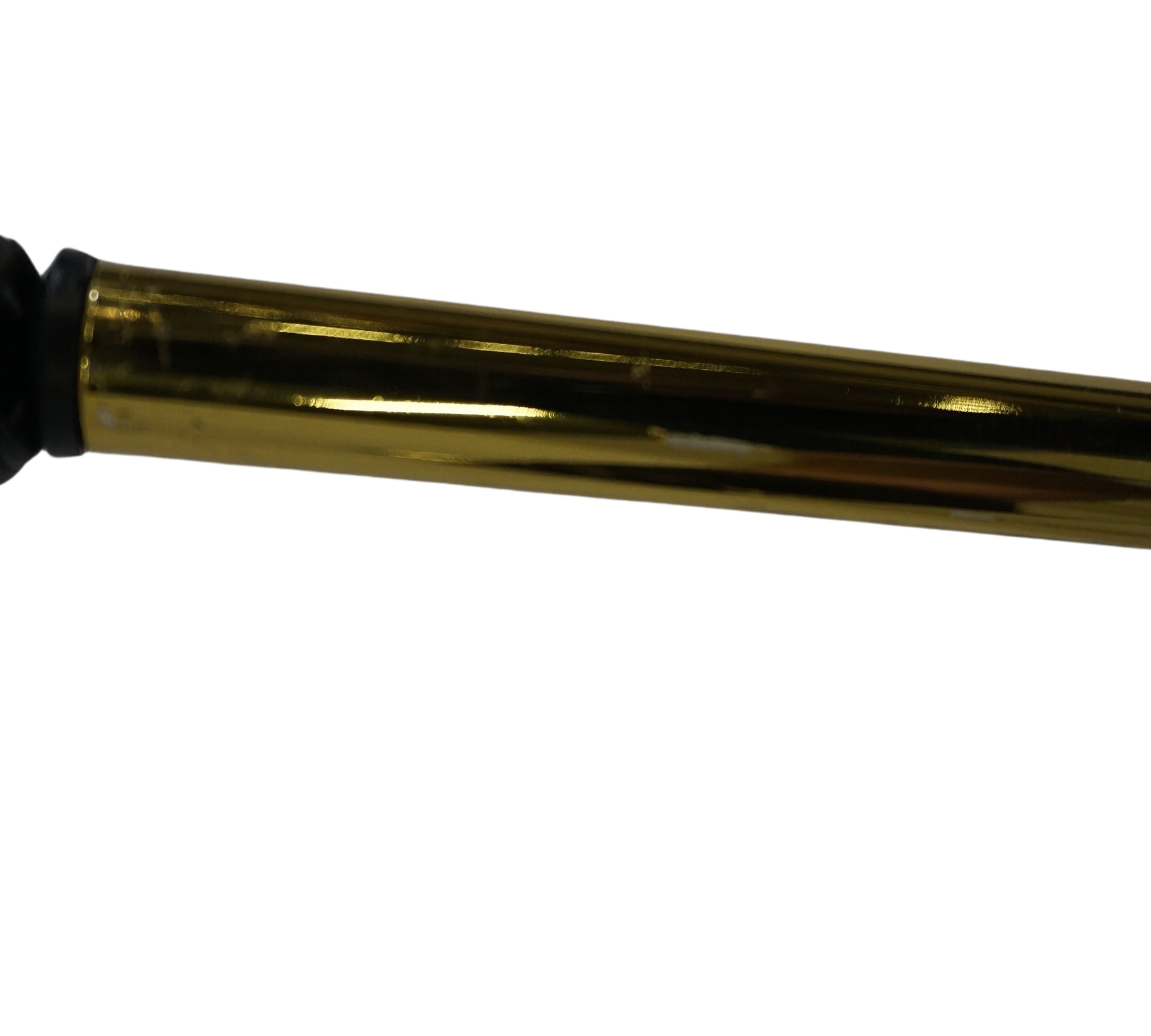 Elefy JH29 Armlehnstuhl Messing Blau