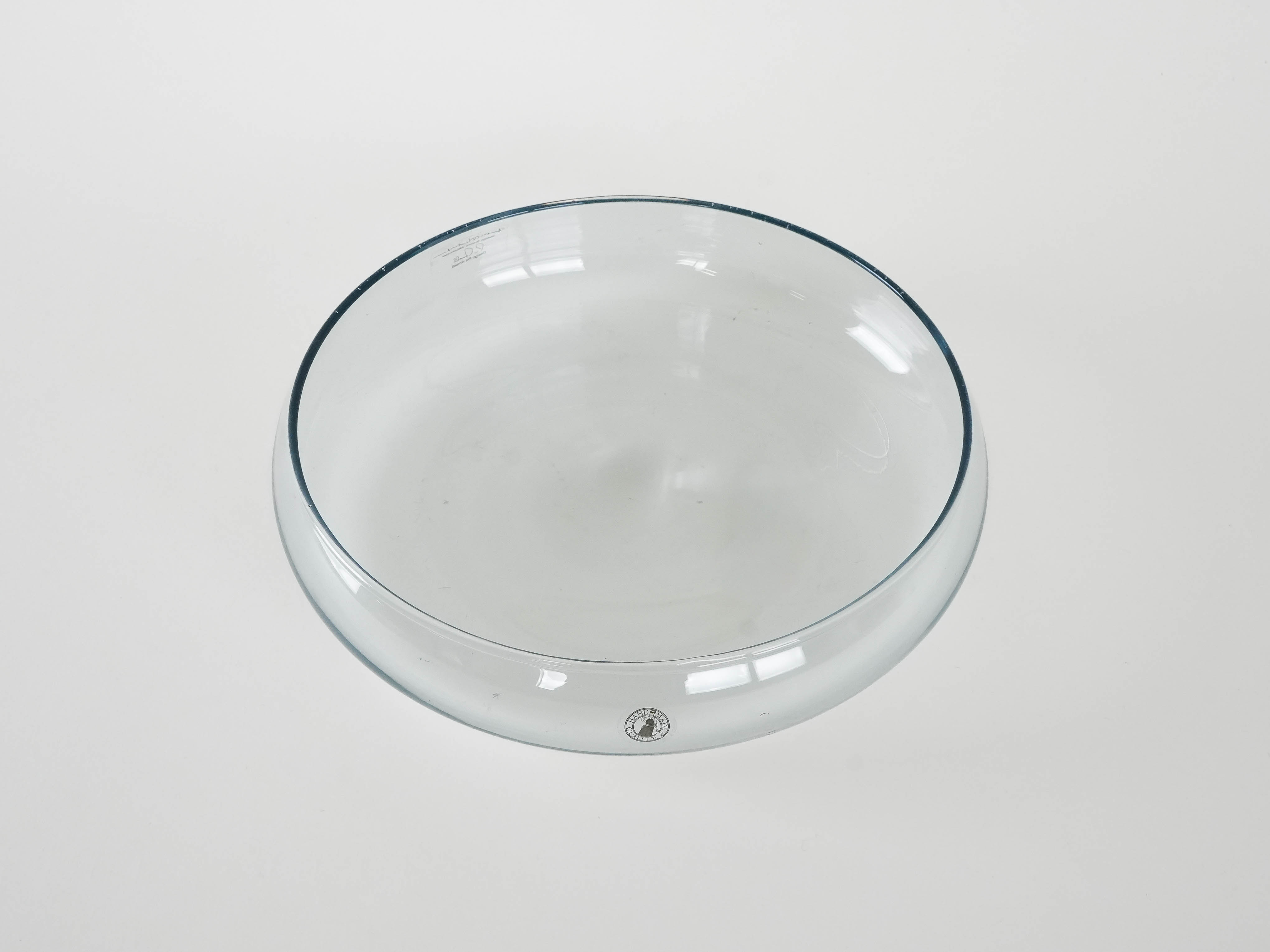 Glass bowl Transparent 1980s