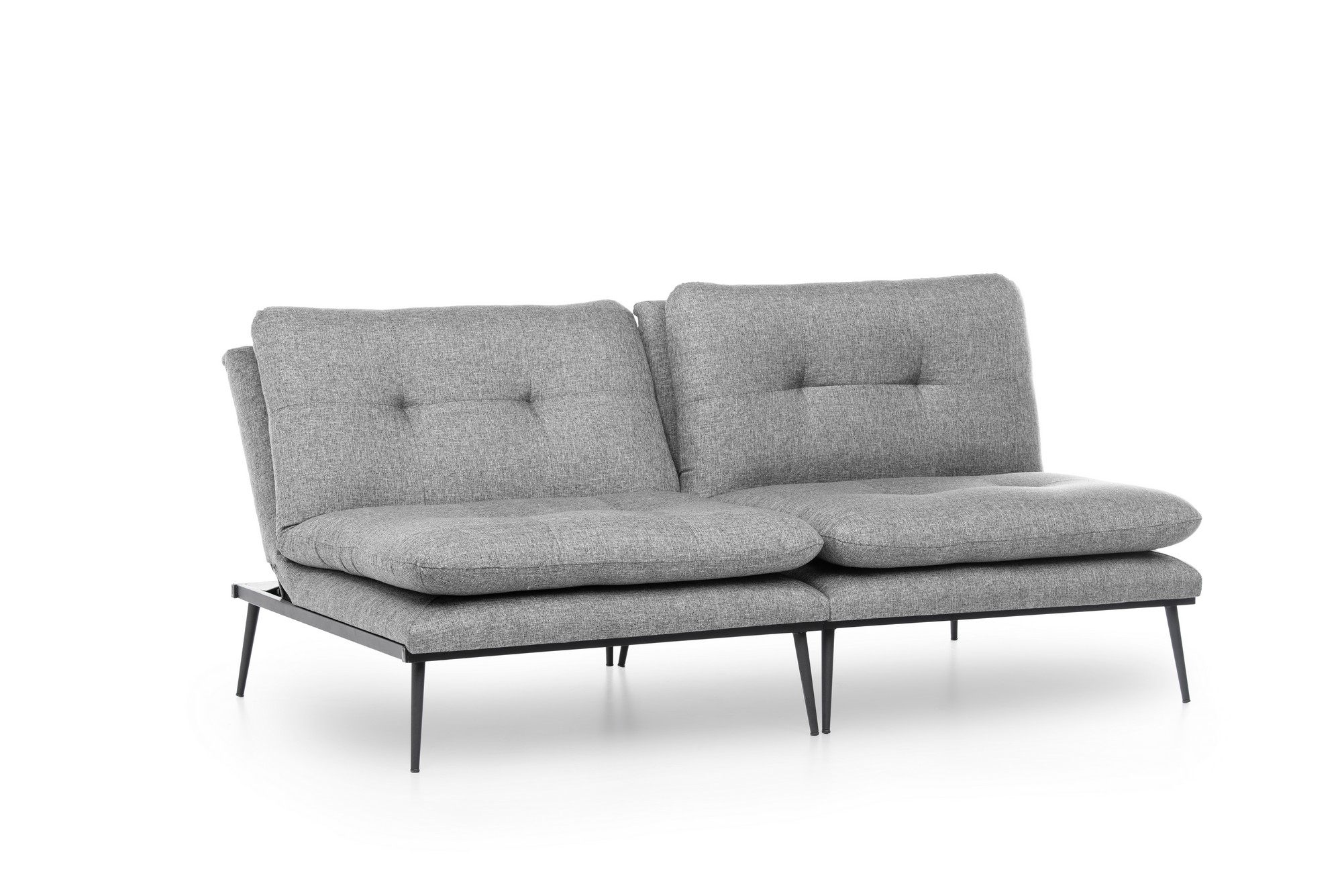 Martin Sofabed Schlafsofa 3-Sitzer Grau