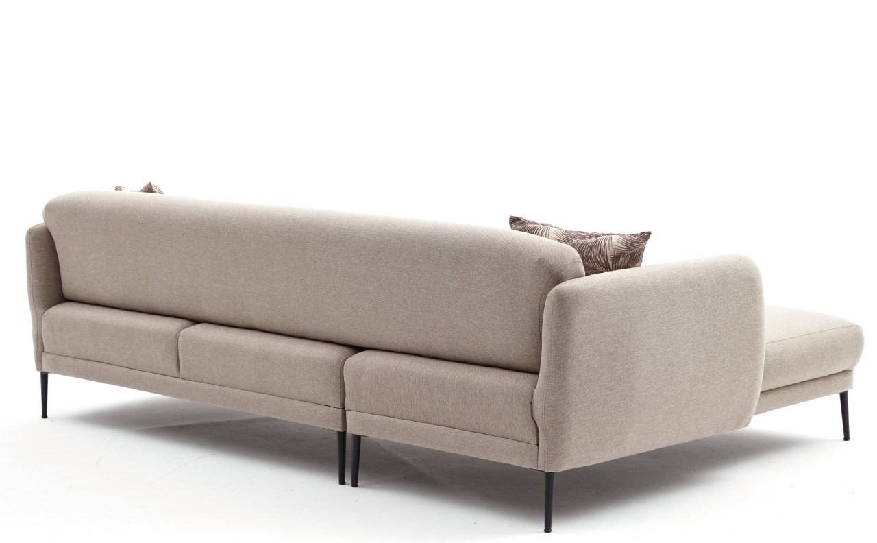 Venus Sofa Récamiere Links Creme