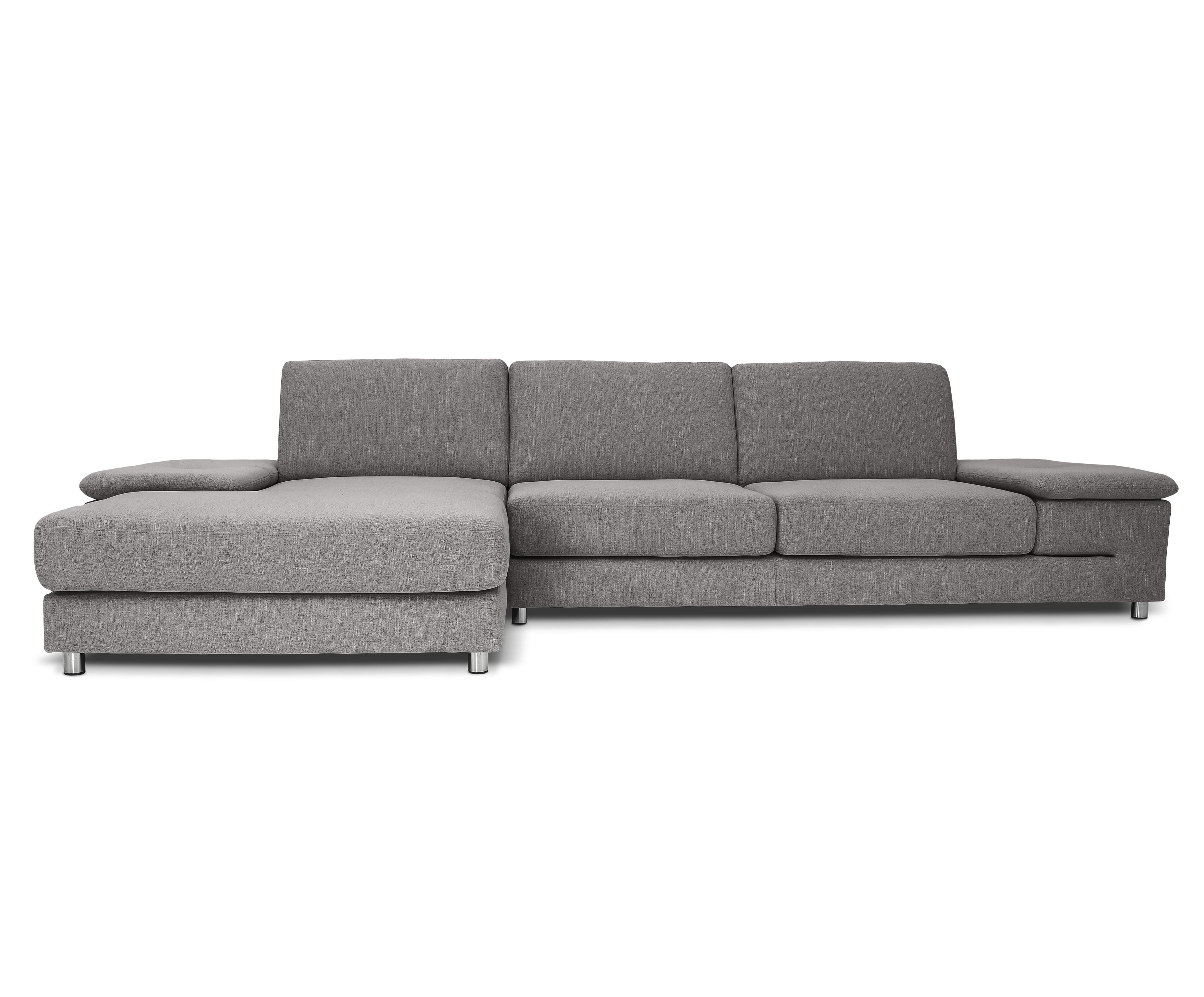 Filippo Ecksofa Textil Ronda88 Grau