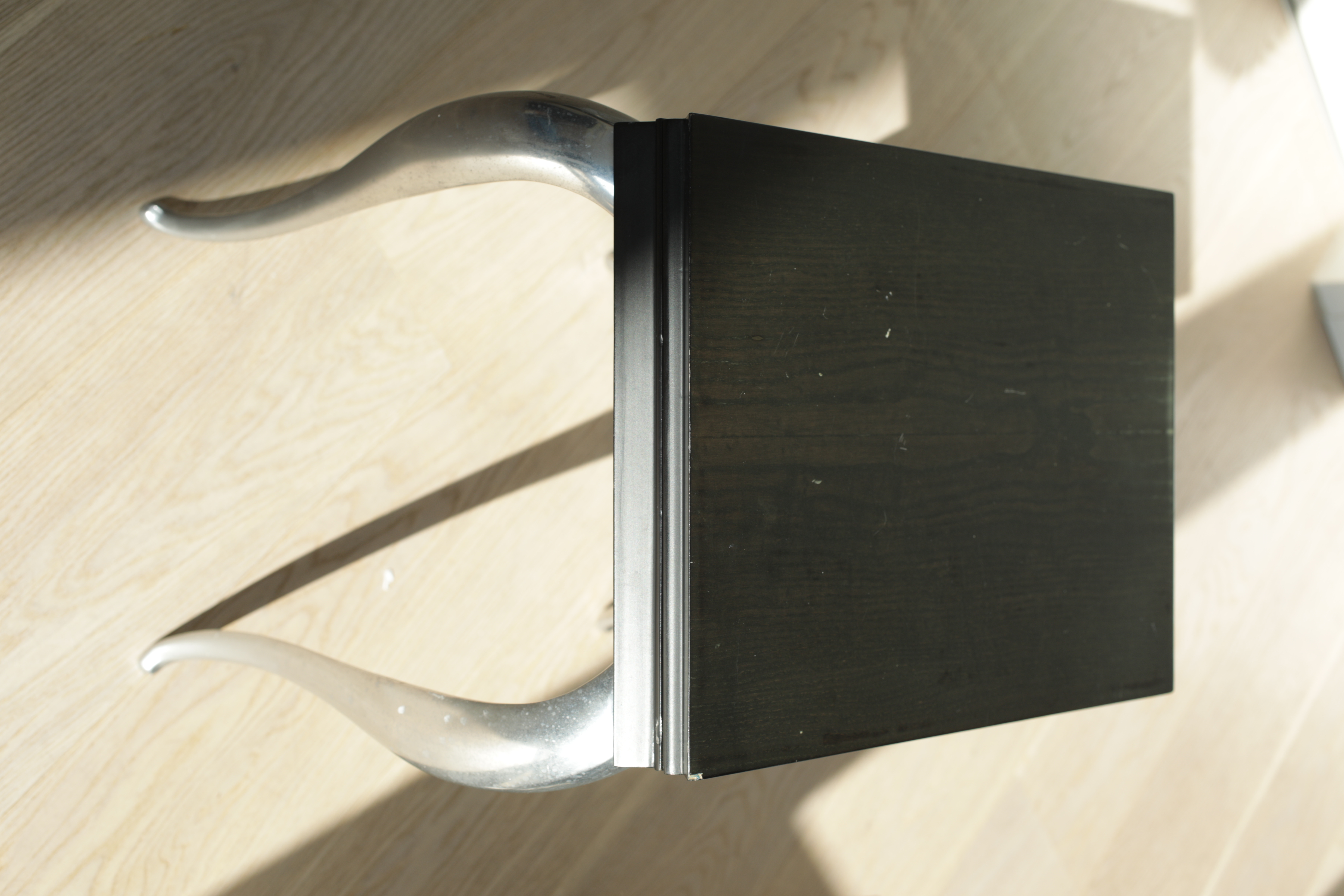 2x Lola Mundo Table Chair Philippe Starck Wood Black