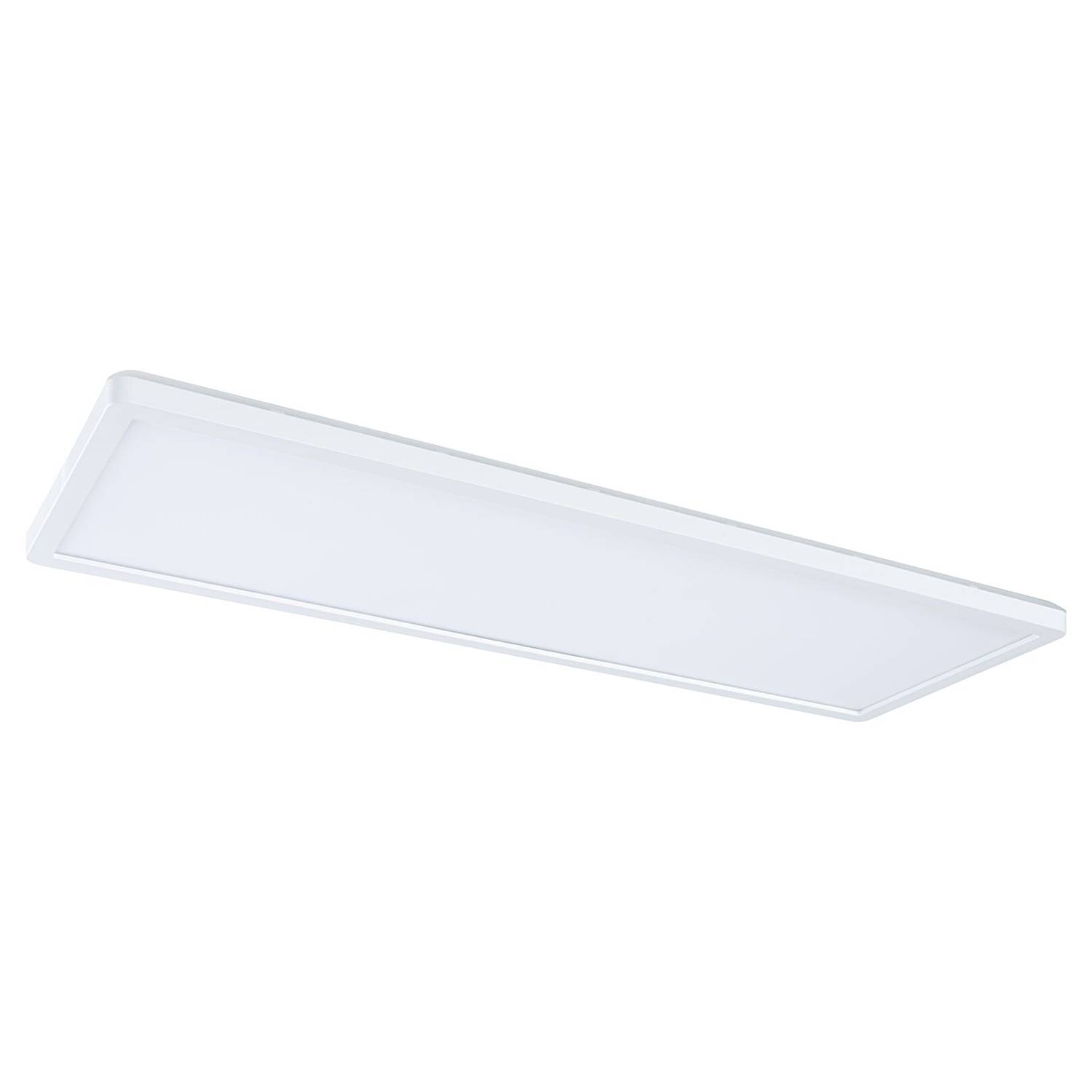 1-Flammig Atria Shine Panel LED-Deckenleuchte Aluminium Weiß