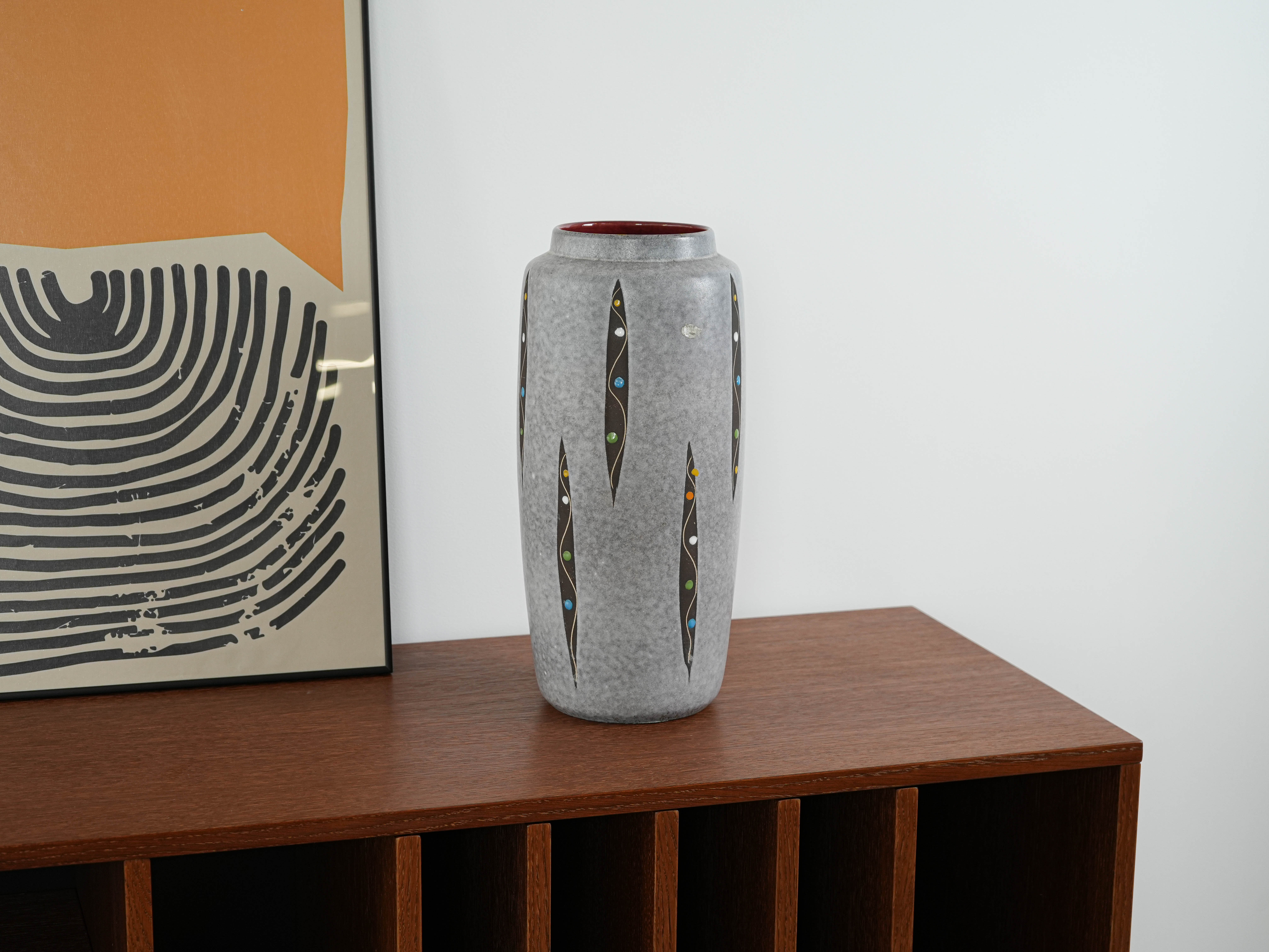 Ceramic Vase Grey 1960s