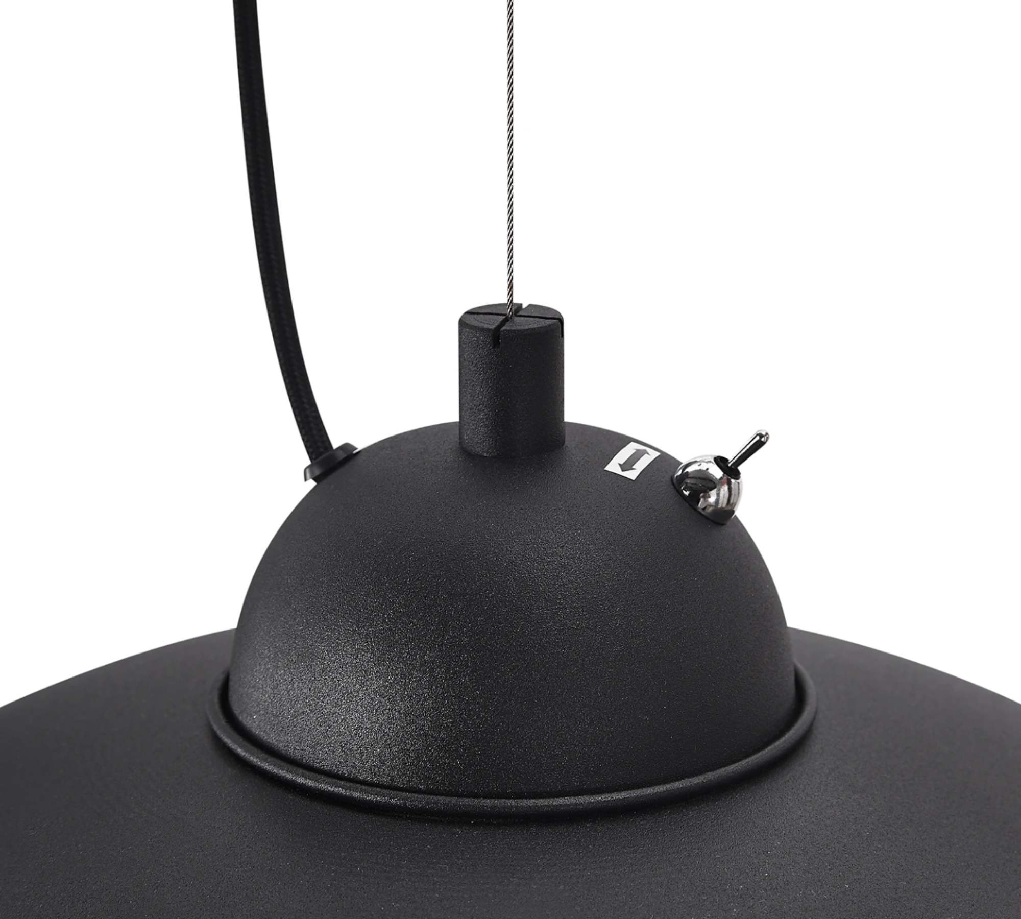 Pendant lamp Buk II Iron 1-light Gold