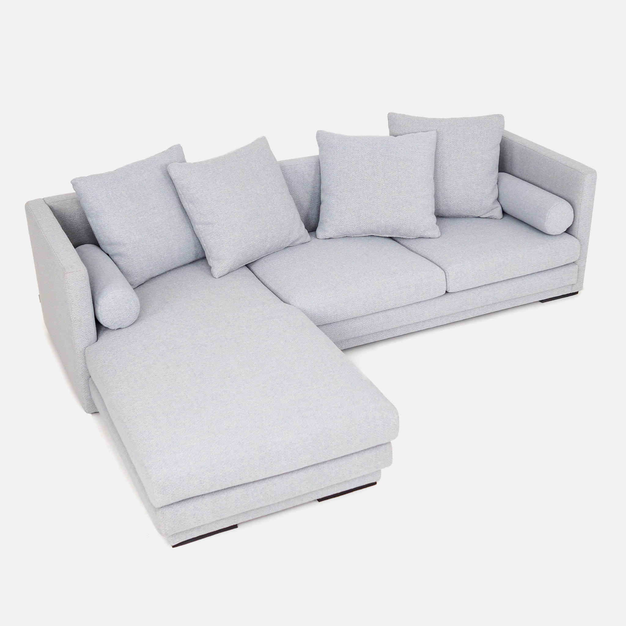 Malmo corner sofa 3-seater dove grey