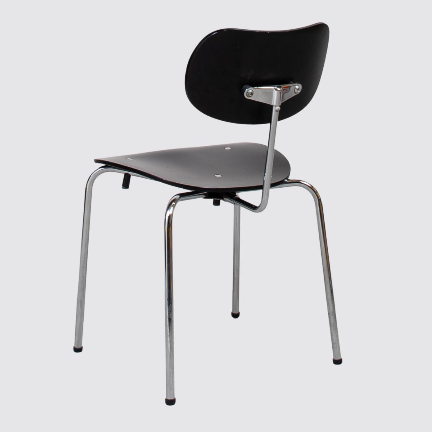 Wilde&Spieth Eiermann SE 68 Stuhl Schwarz