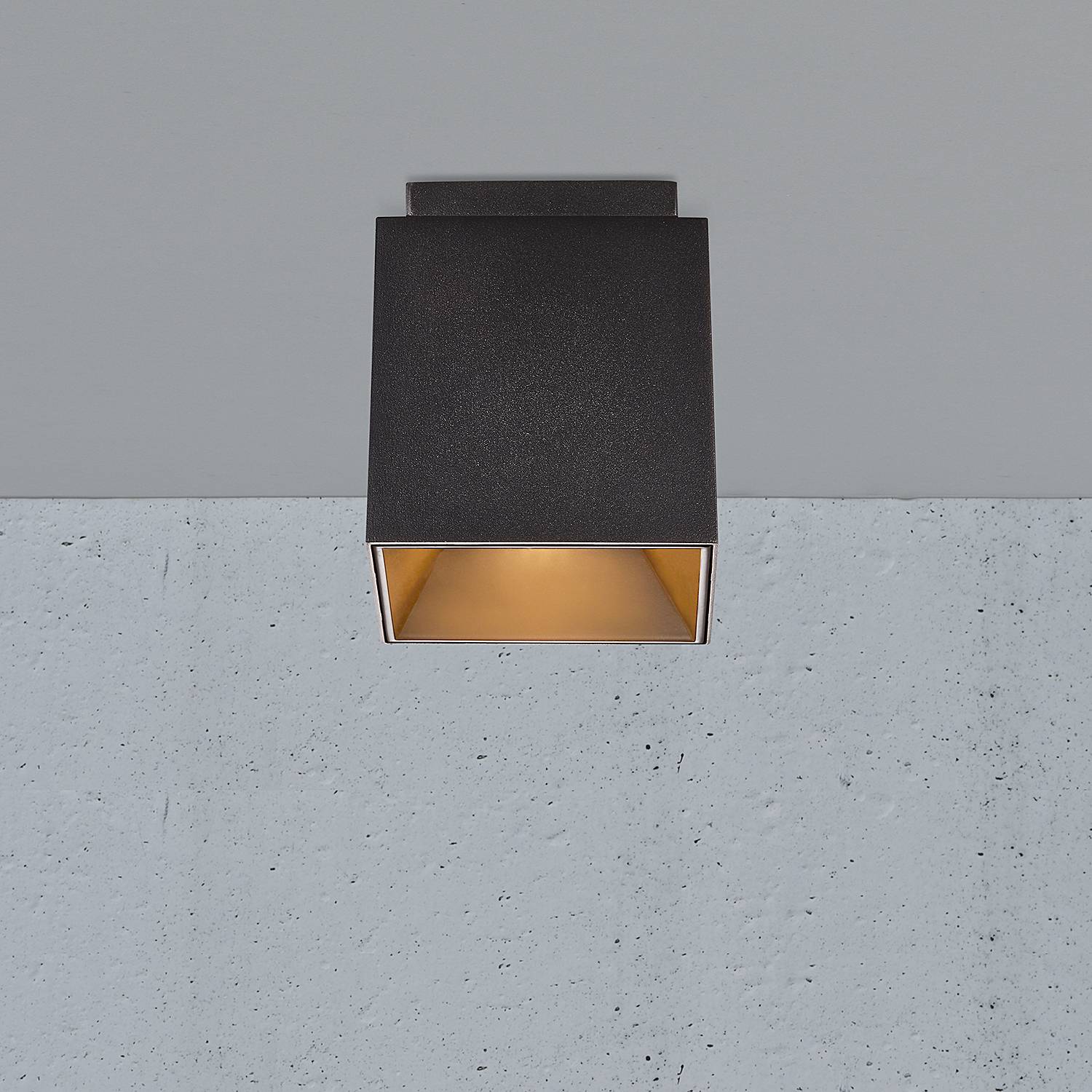 Spotleuchte Ethan Aluminium Schwarz