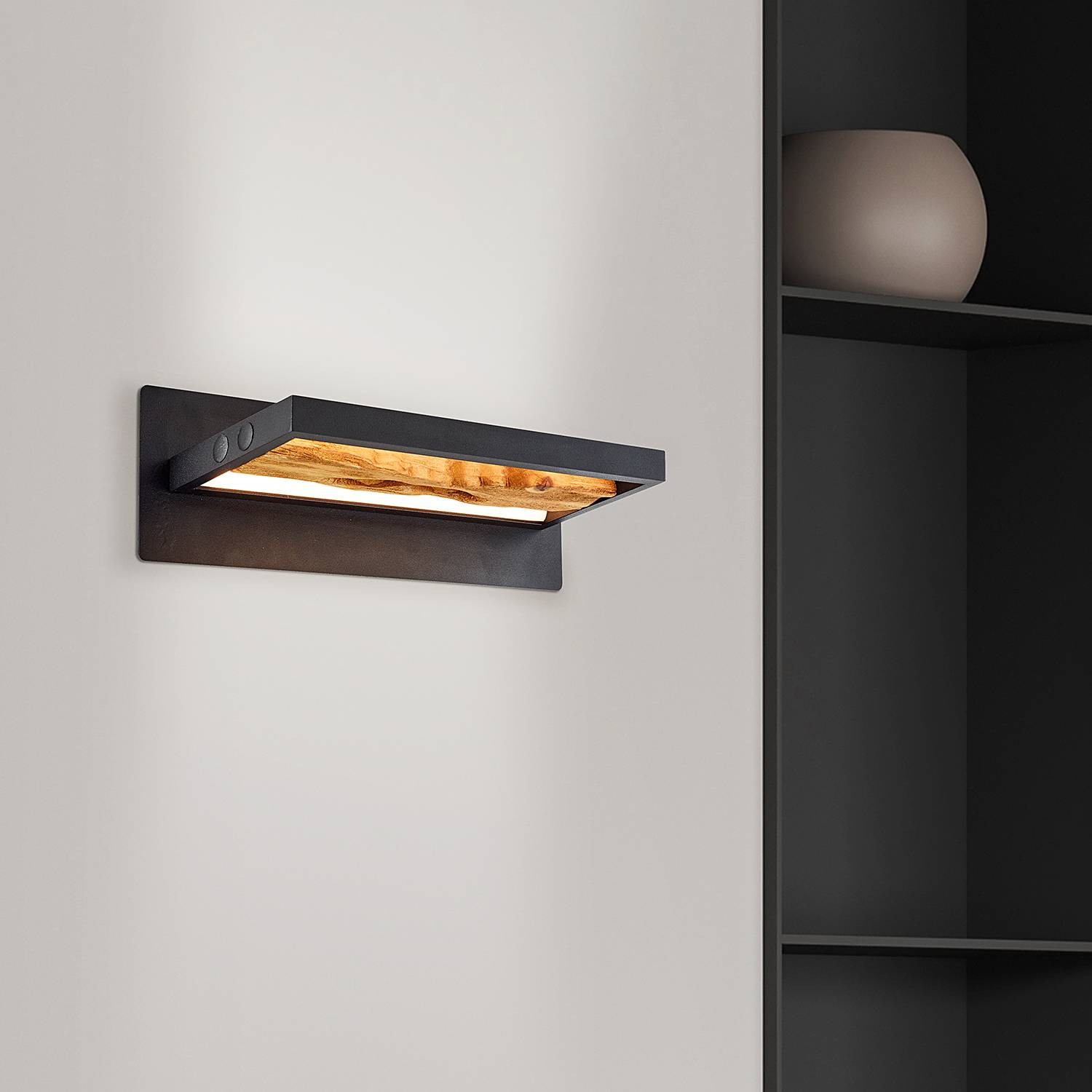 LED-Wandleuchte Chaumont Aluminium