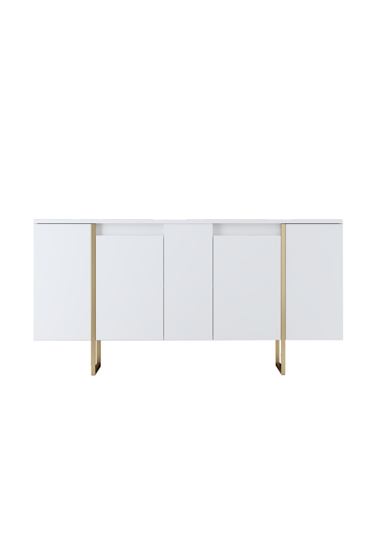 Luxe Konsolentisch Weiß