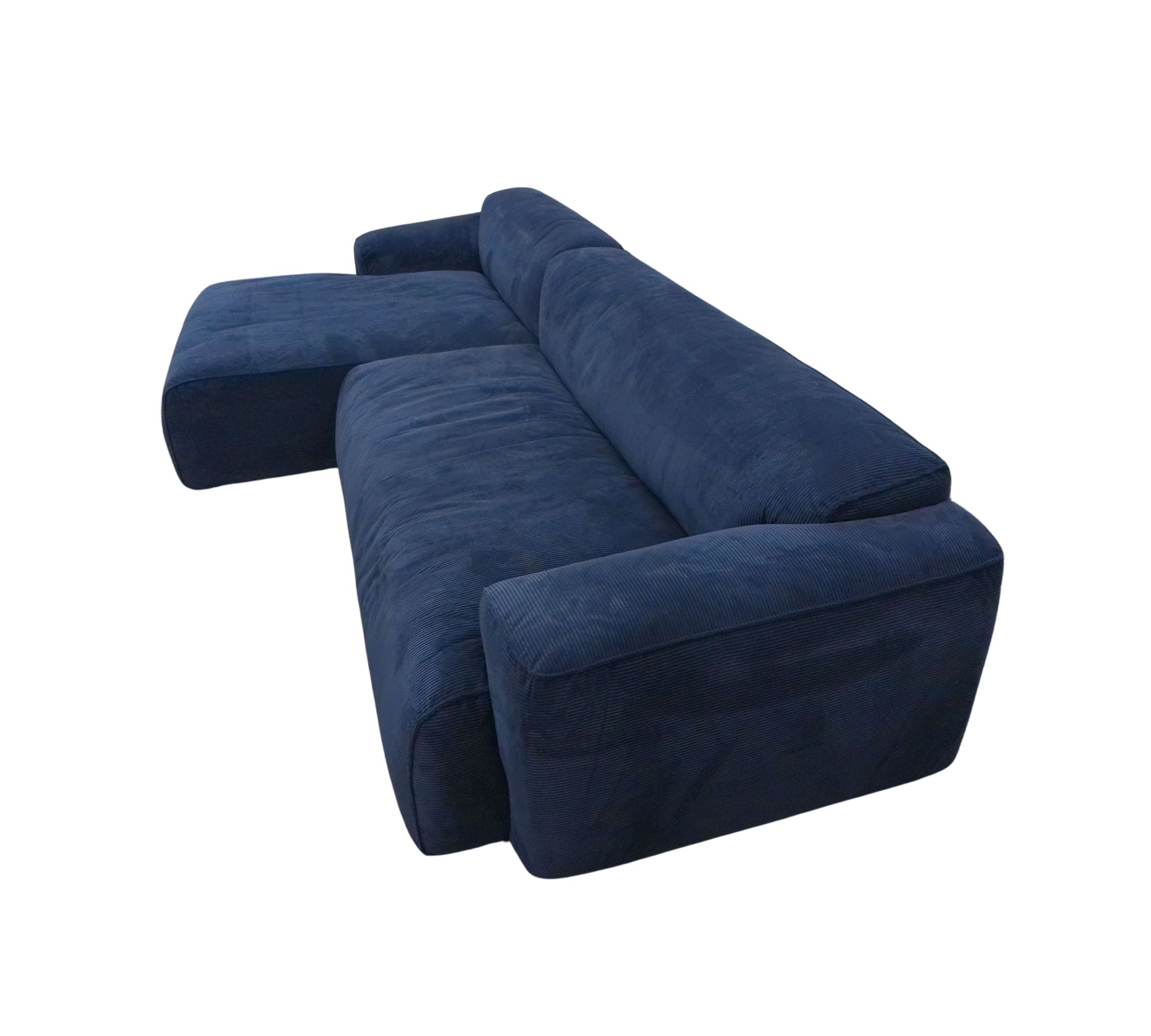 Greta Sofa Récamiere Links Farm Blue