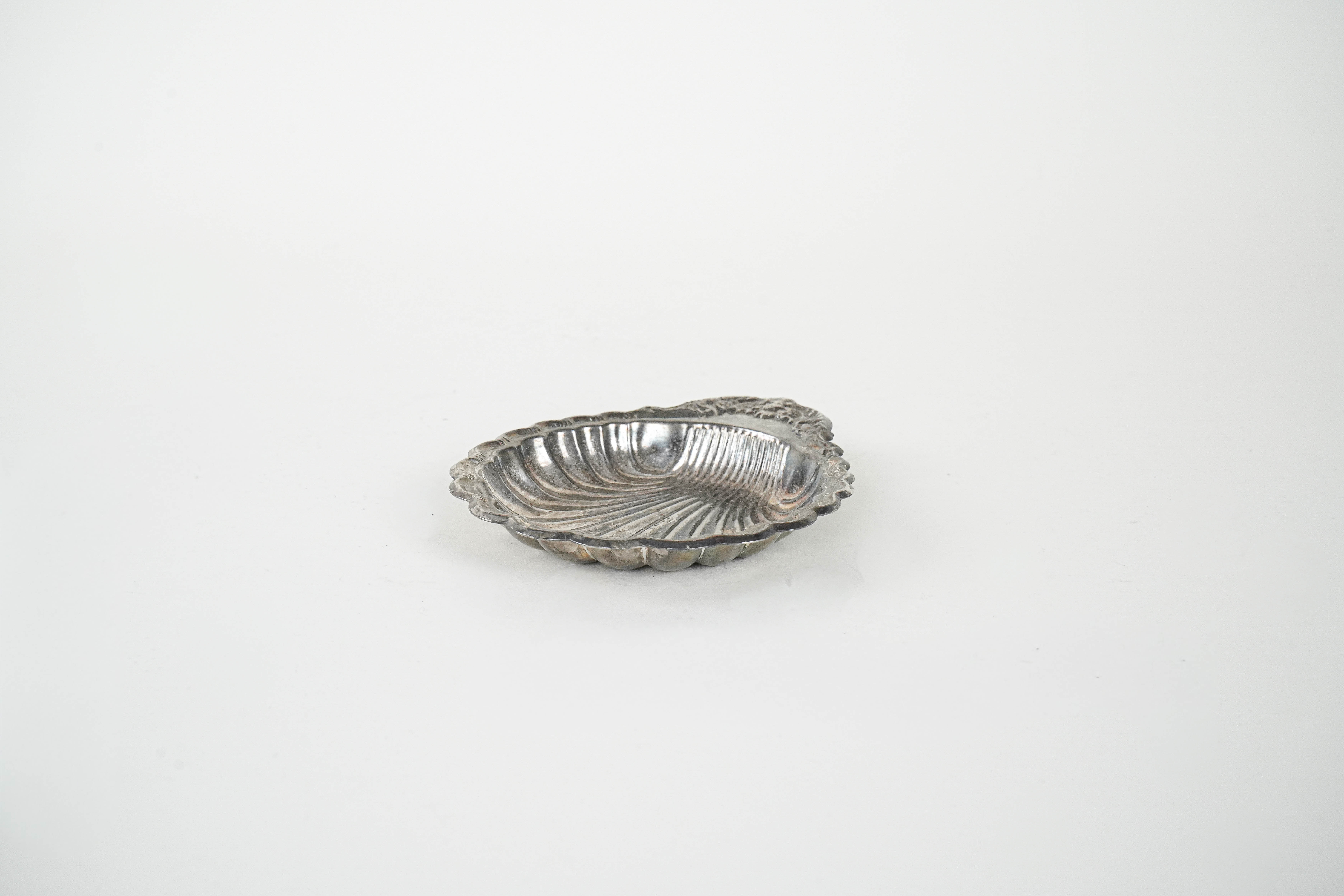 Metallplatte Silber