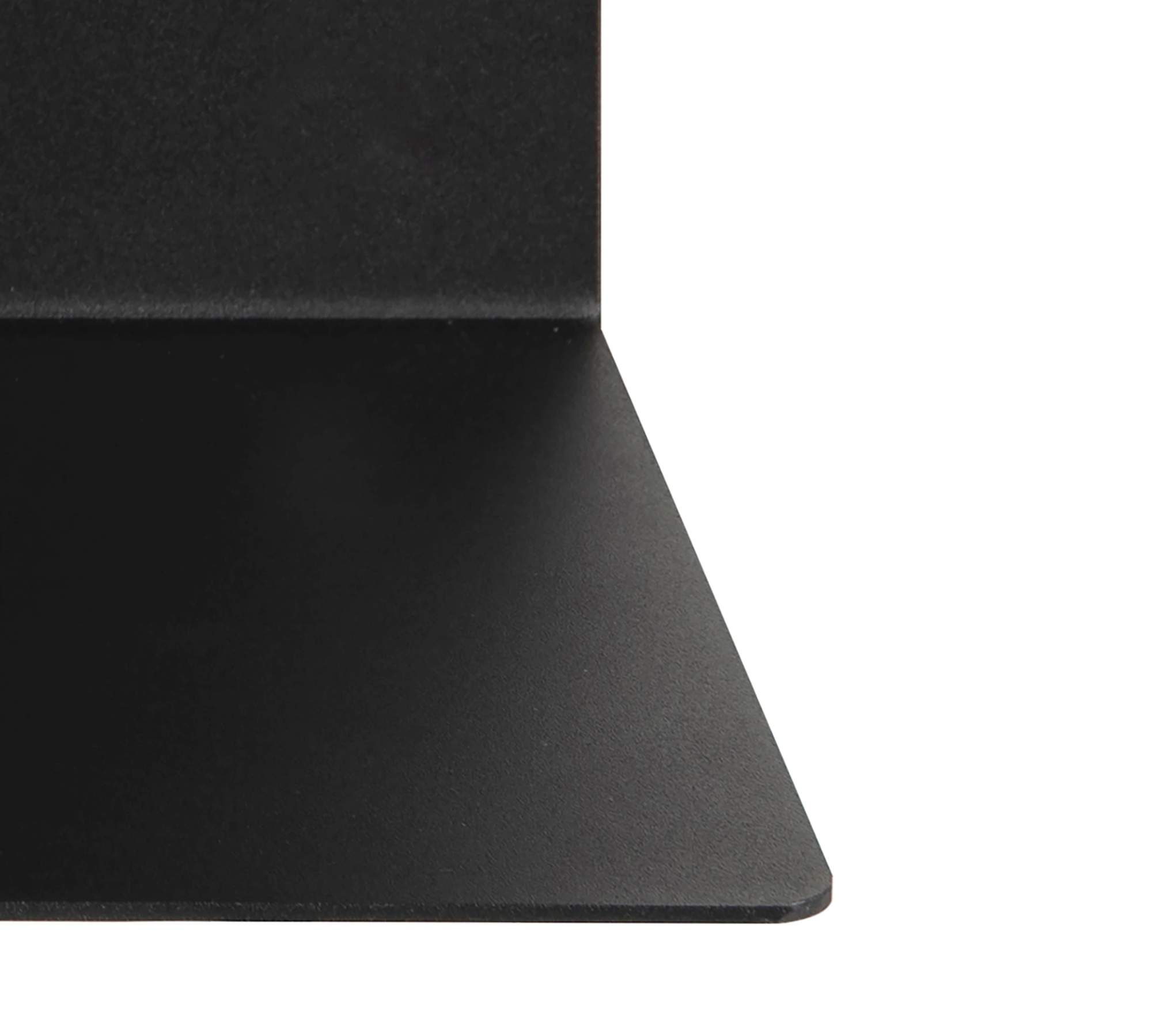 2x Wandregal Metall Schwarz