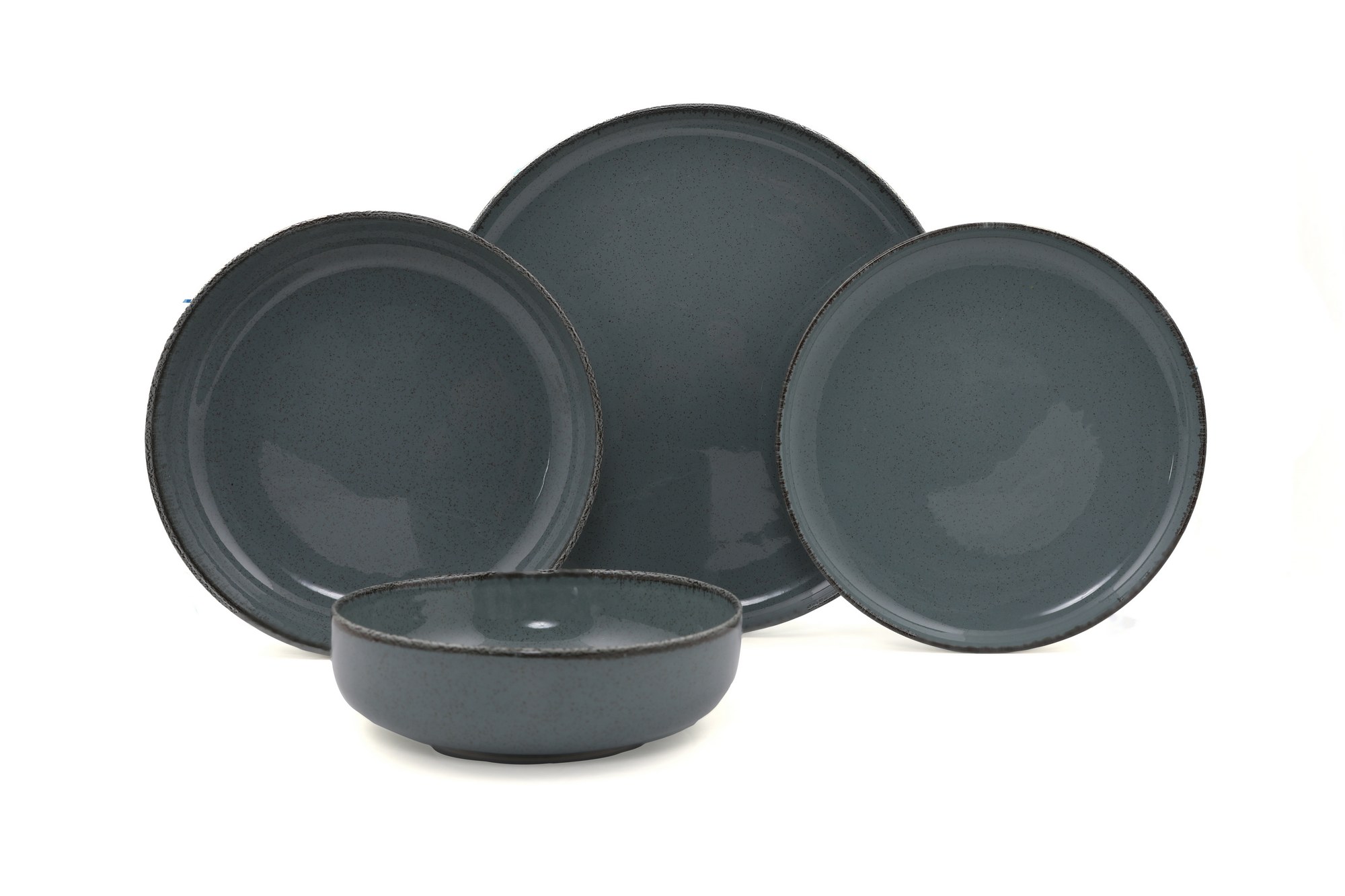 Tableware set 16-pc. Porcelain Green