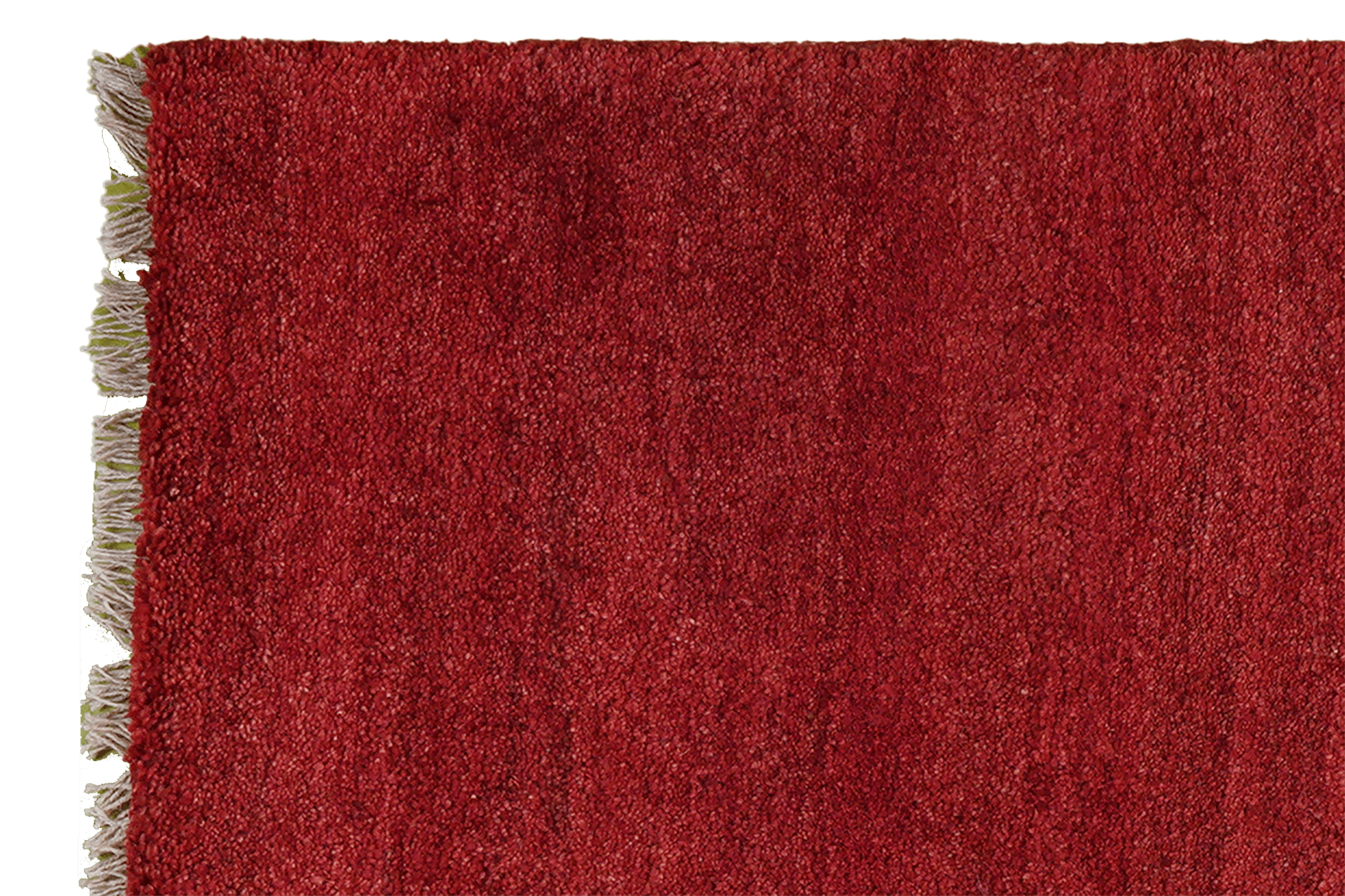 Tappeto Gabbeh lana rosso