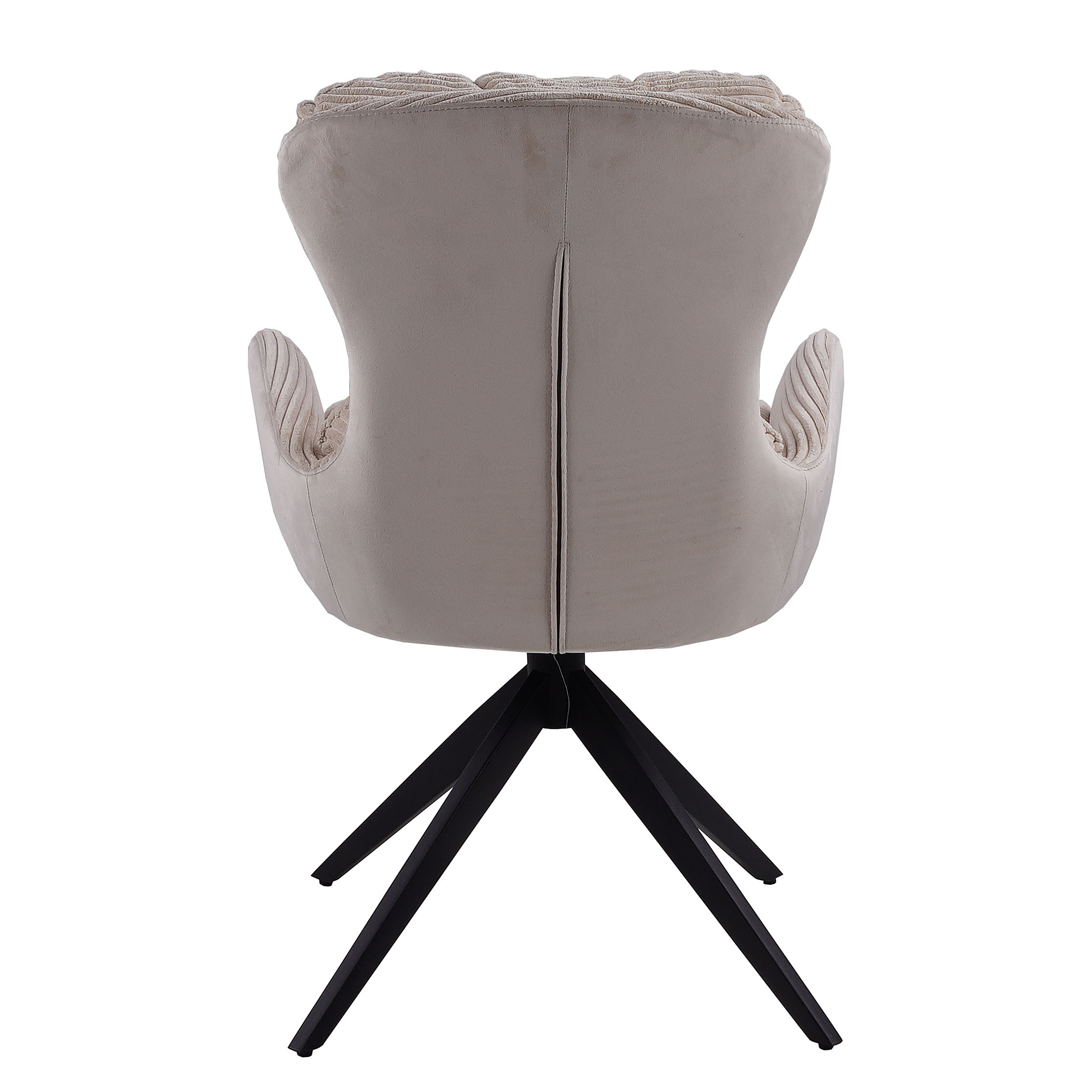 Armlehnenstuhl DILPUR 2er Set Beige