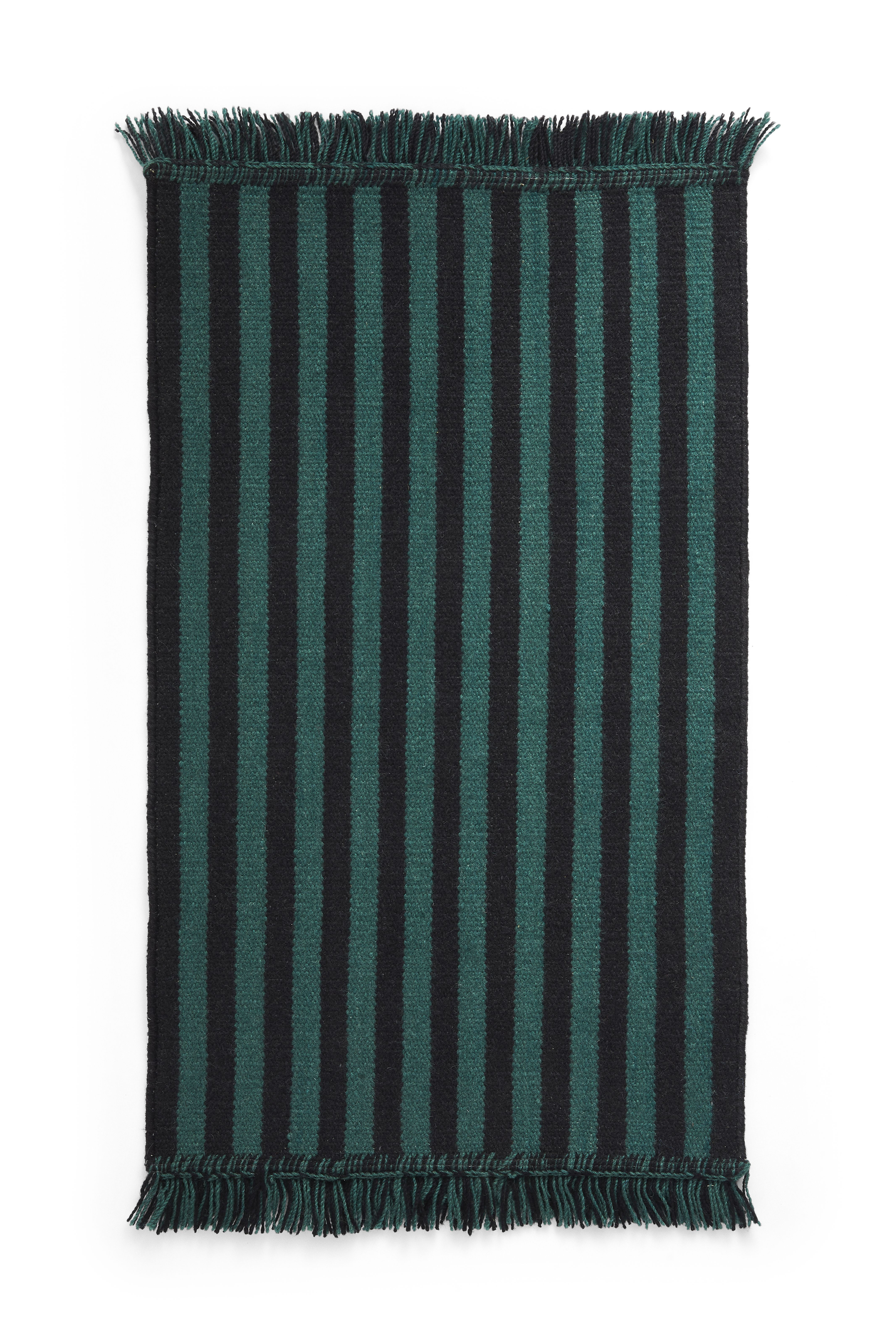 Stripes and Stripes Teppich Grün