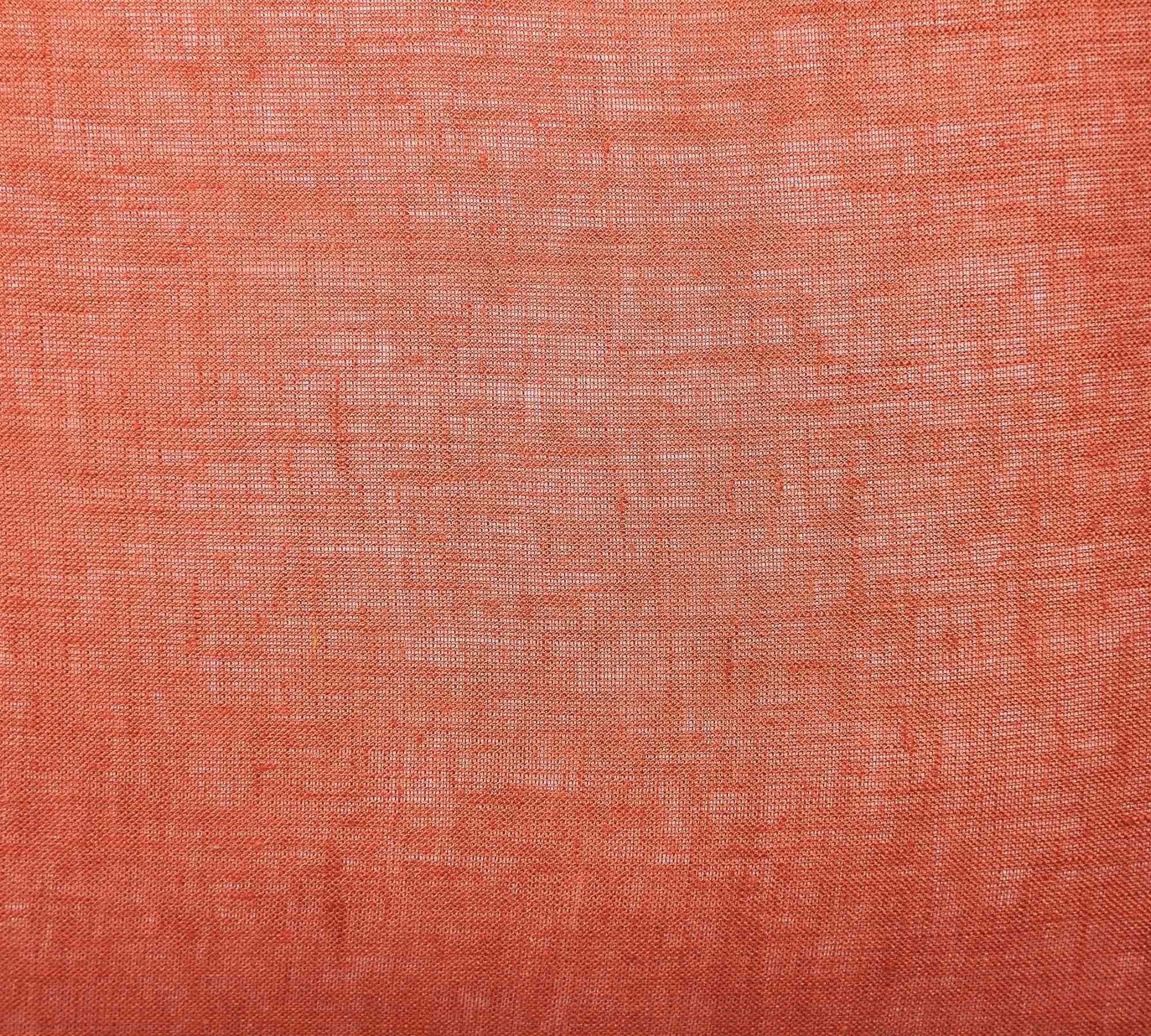 Kissenhülle Naturleinen Rot 65 x 65cm