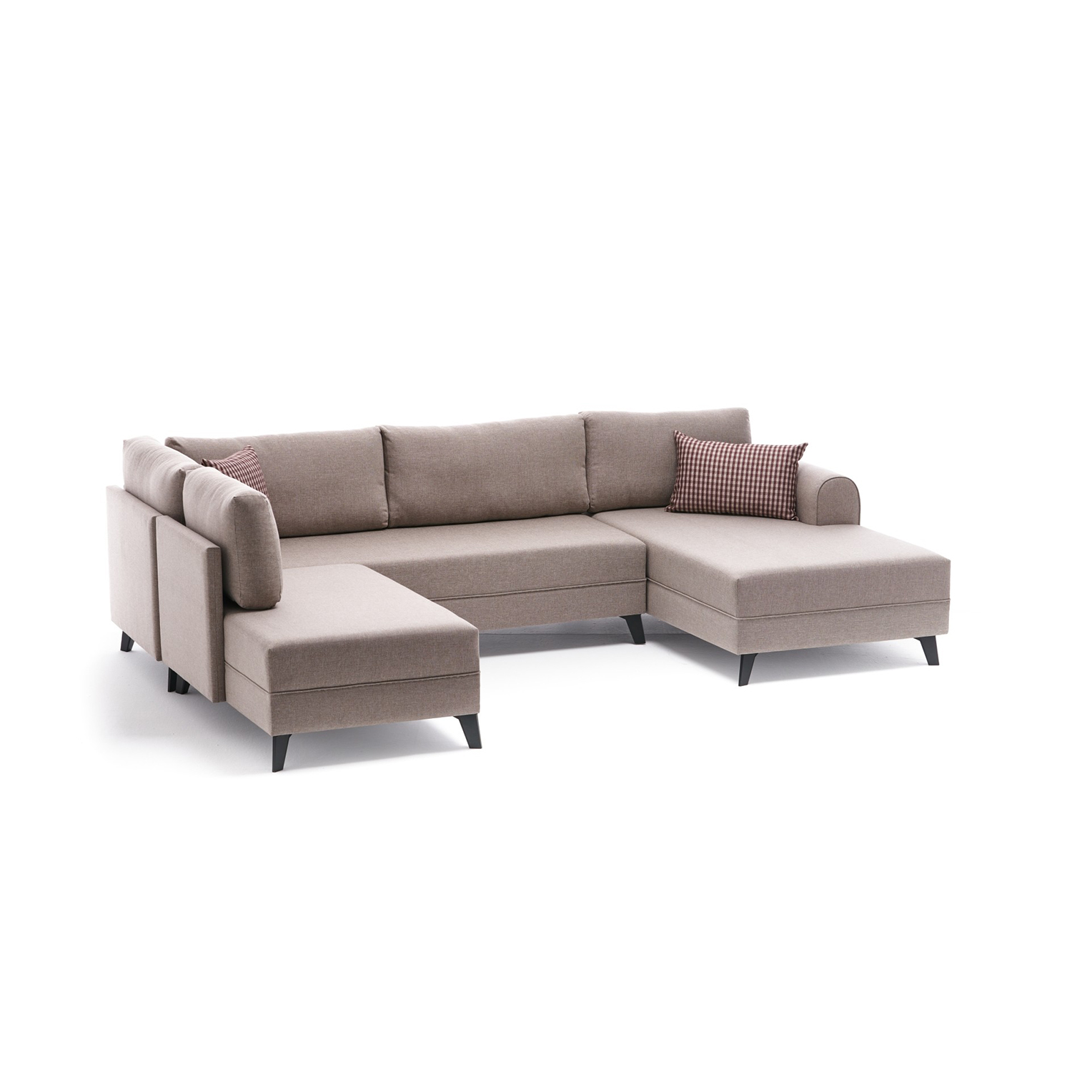 Belen Schlafsofa 4-Sitzer Creme