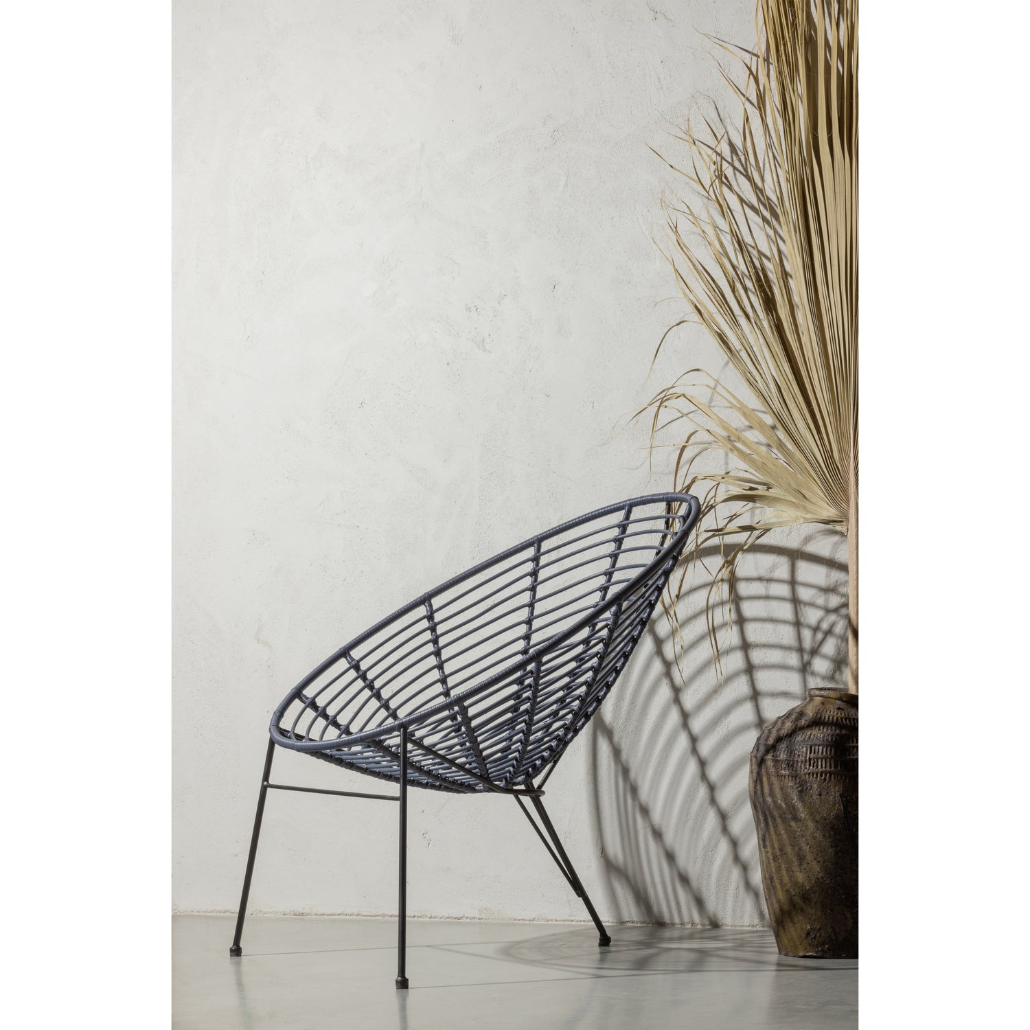 Jane Lounge-Sessel Blau