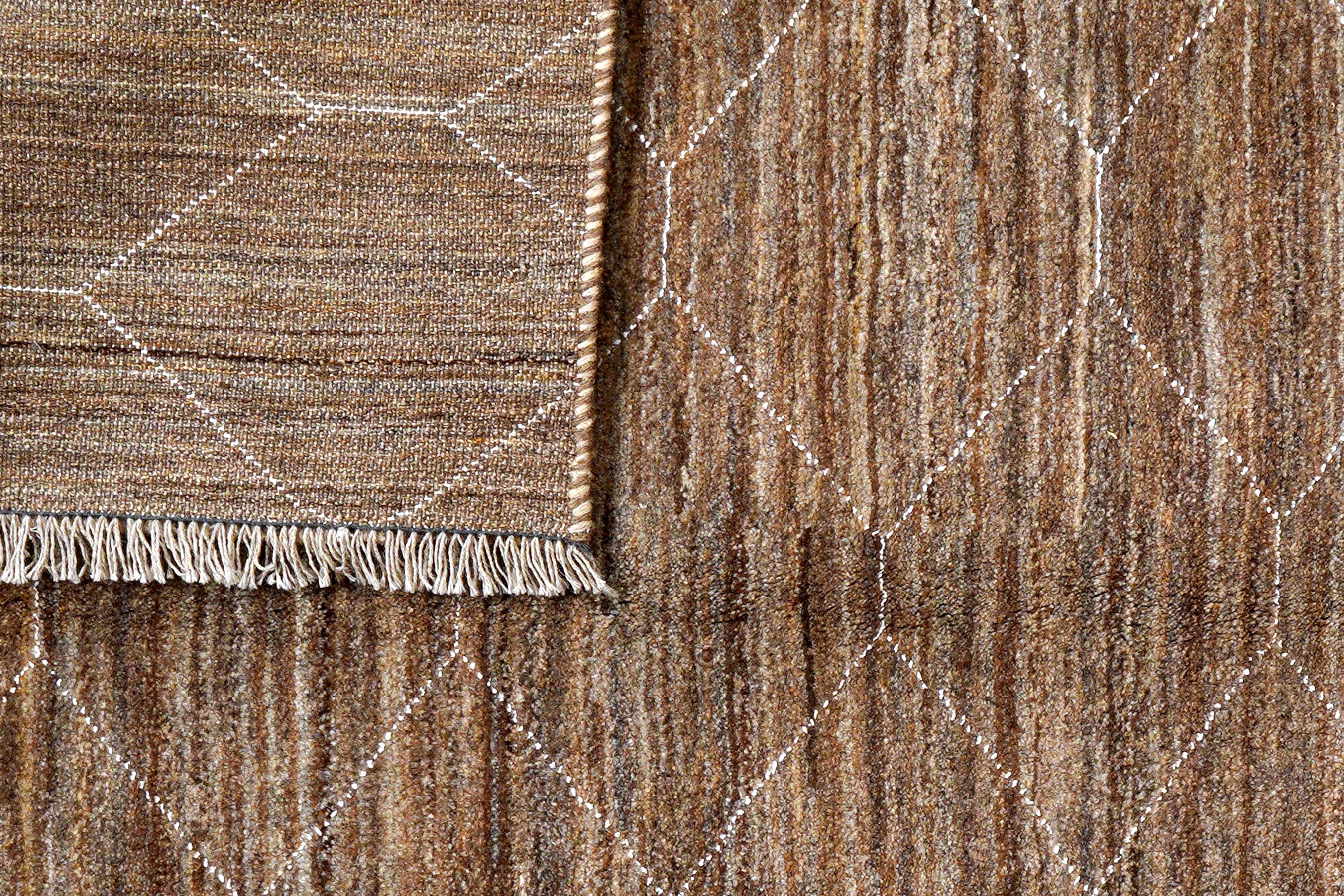 Gabbeh Basi Rug Brown