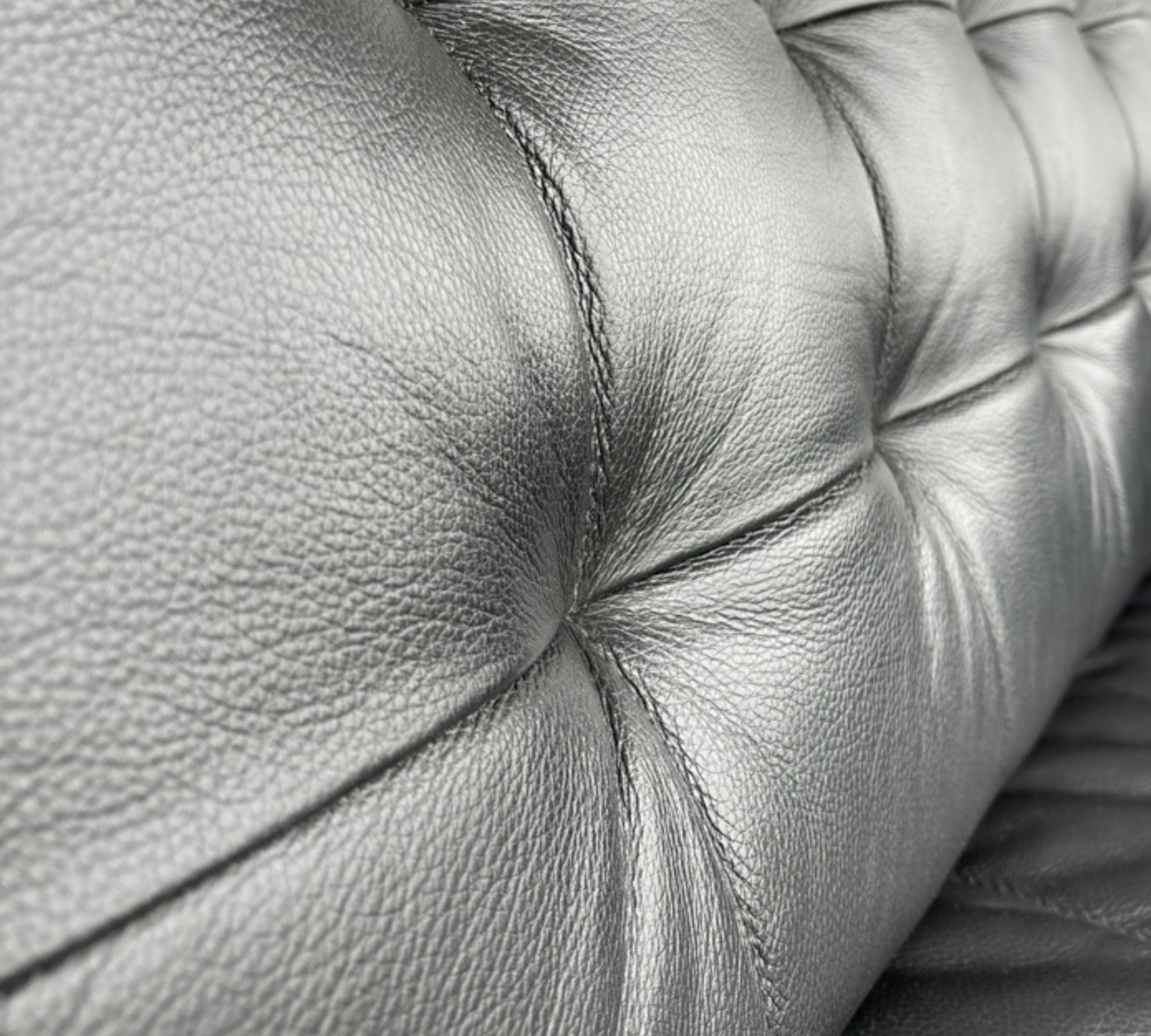 Landskrona Sofa 3-Sitzer Leder Schwarz