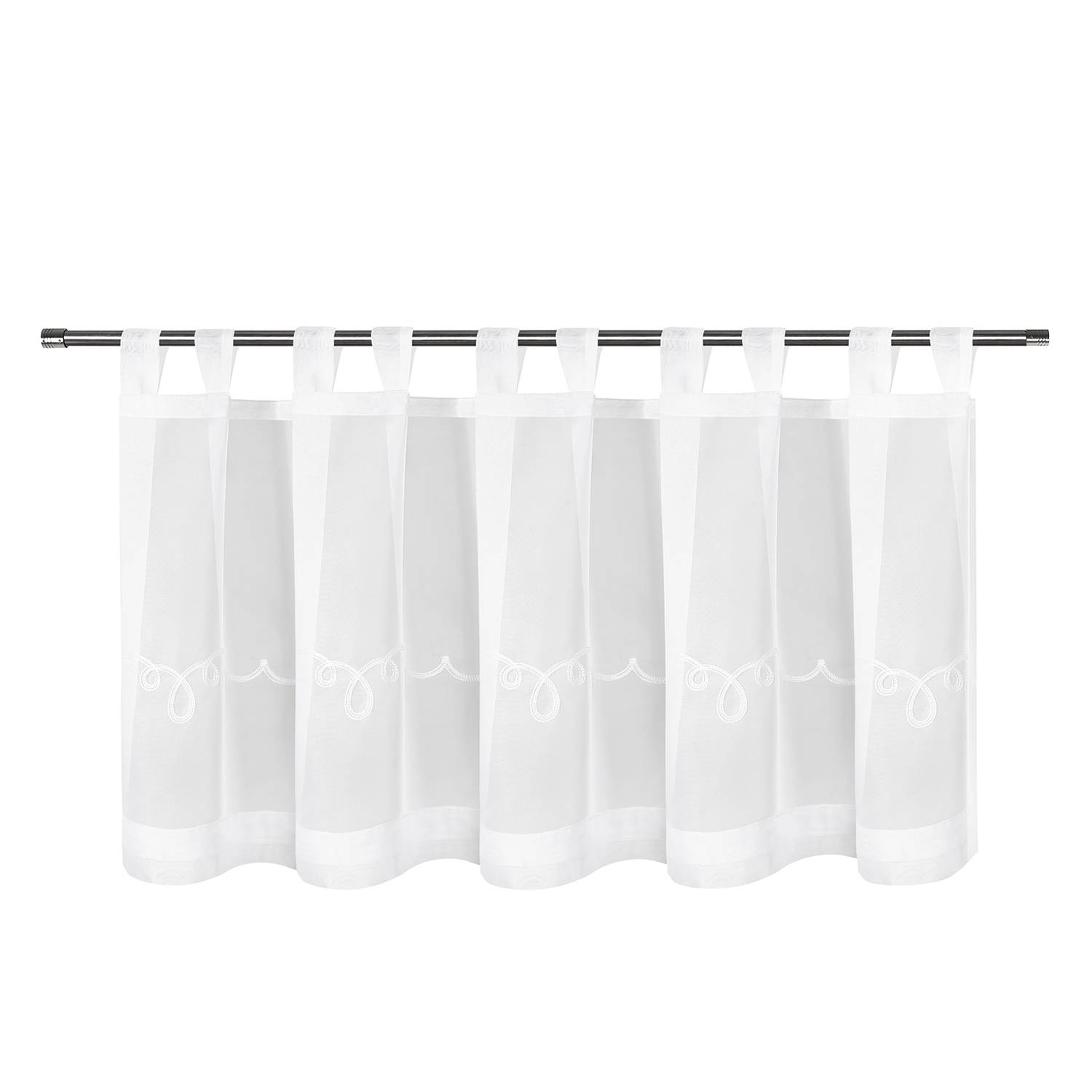 Bistrogardine Natalia Webstoff Weiß