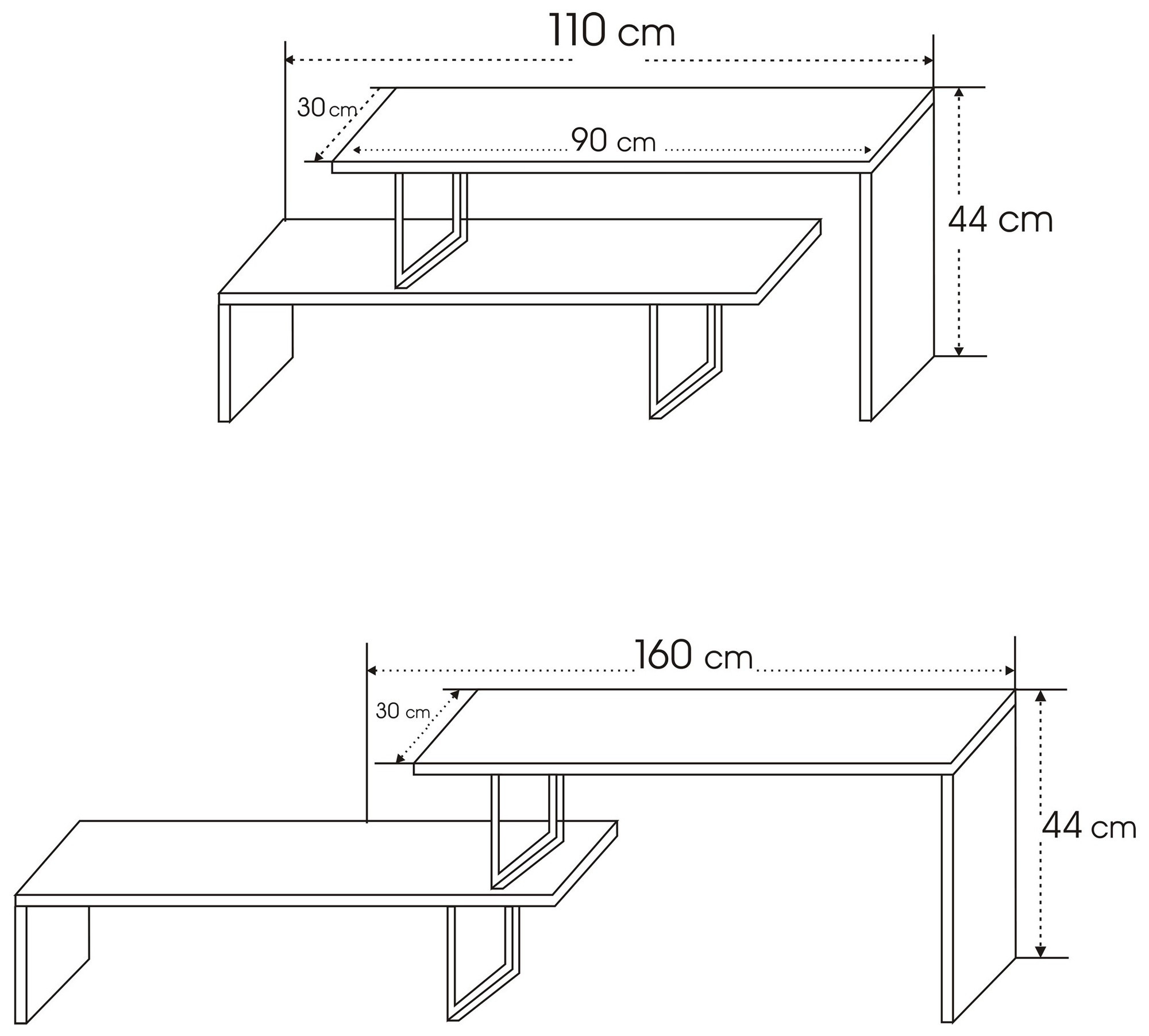 Ovit Lowboard Black Anthracite Wood Veneer