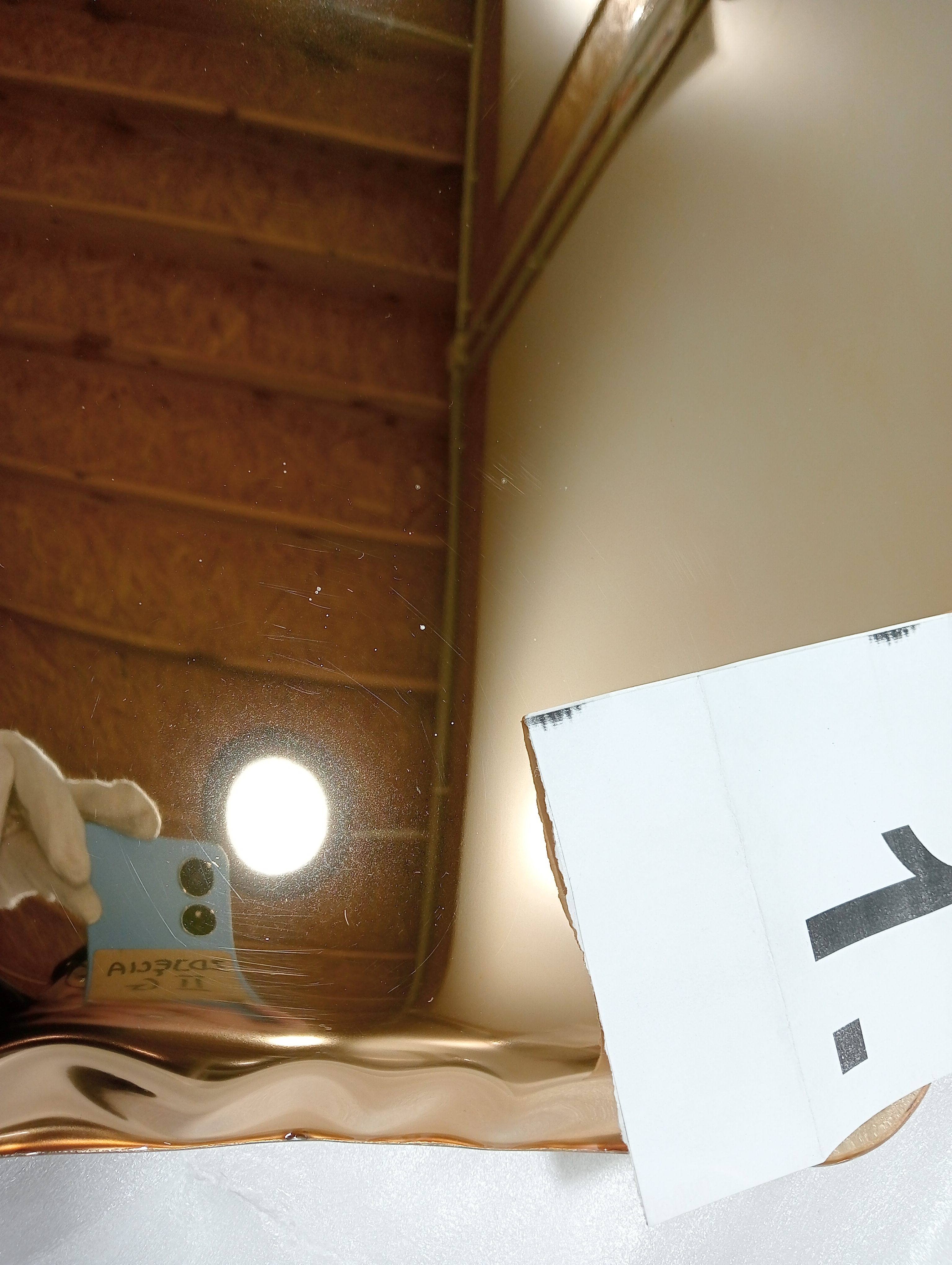 Tafla Spiegel C4 Edelstahl Klassisches Gold