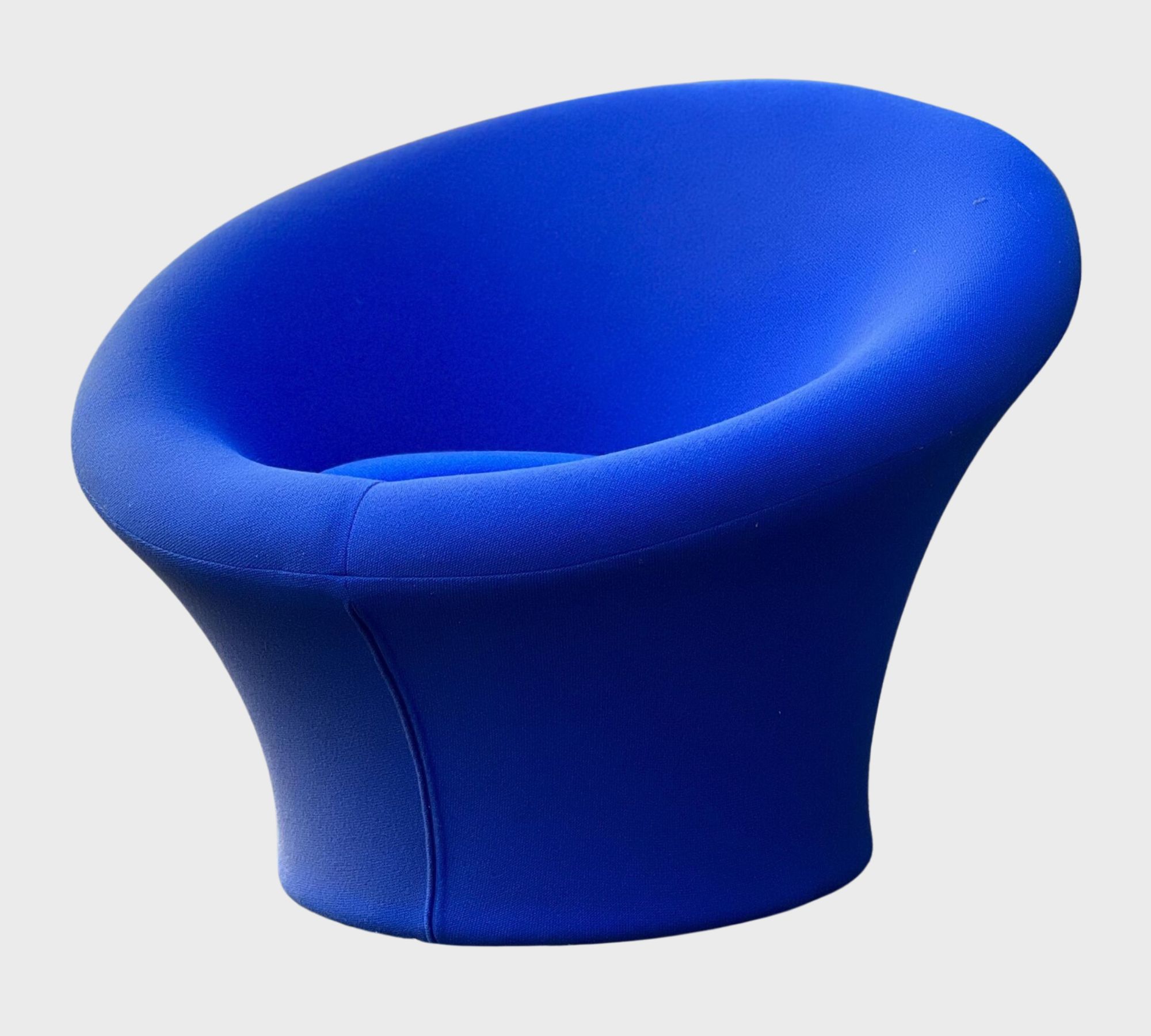 Mushroom Sessel von Pierre Paulin Wolle Blau