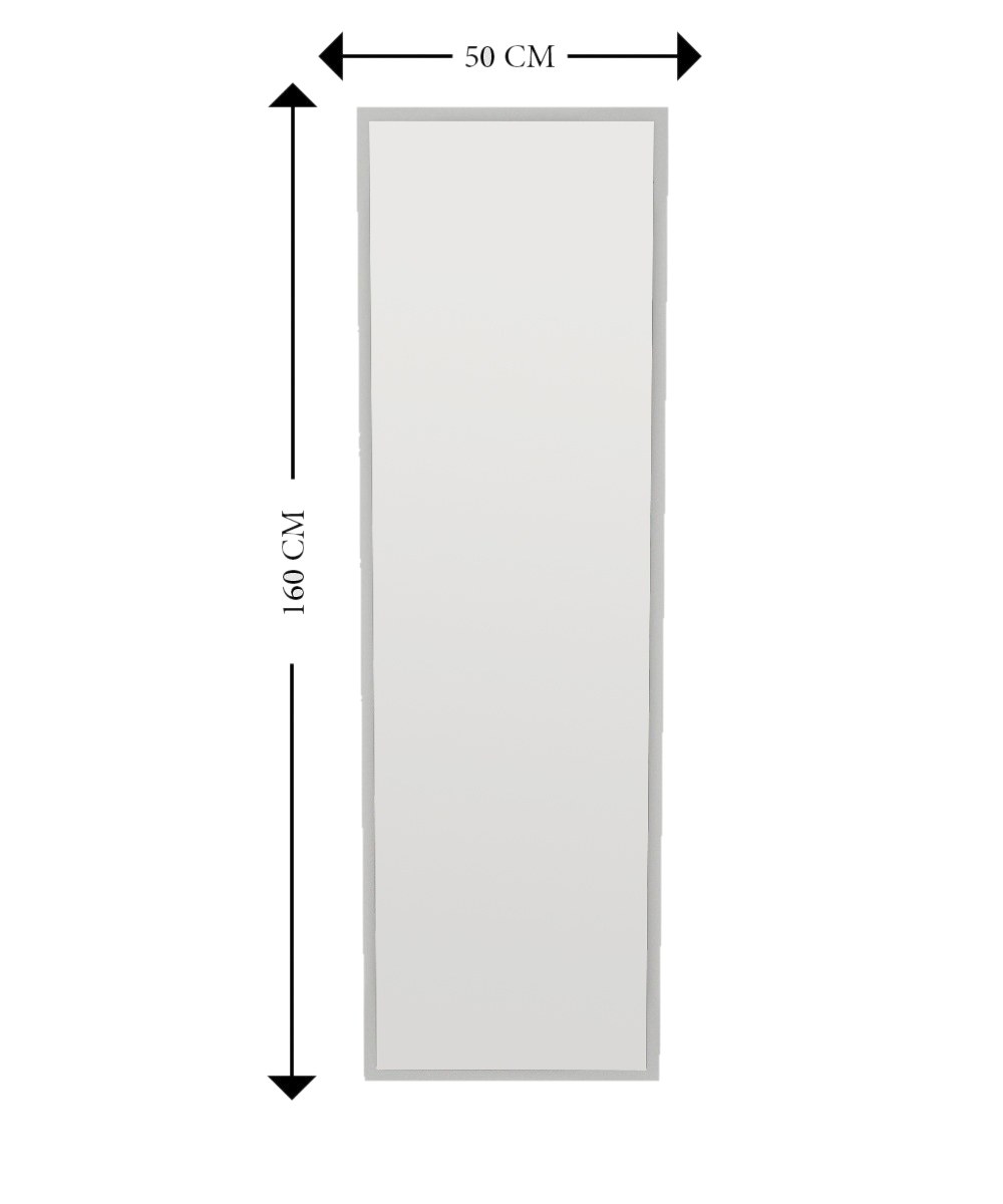 Tessa Standing Mirror White 50cm x 160cm