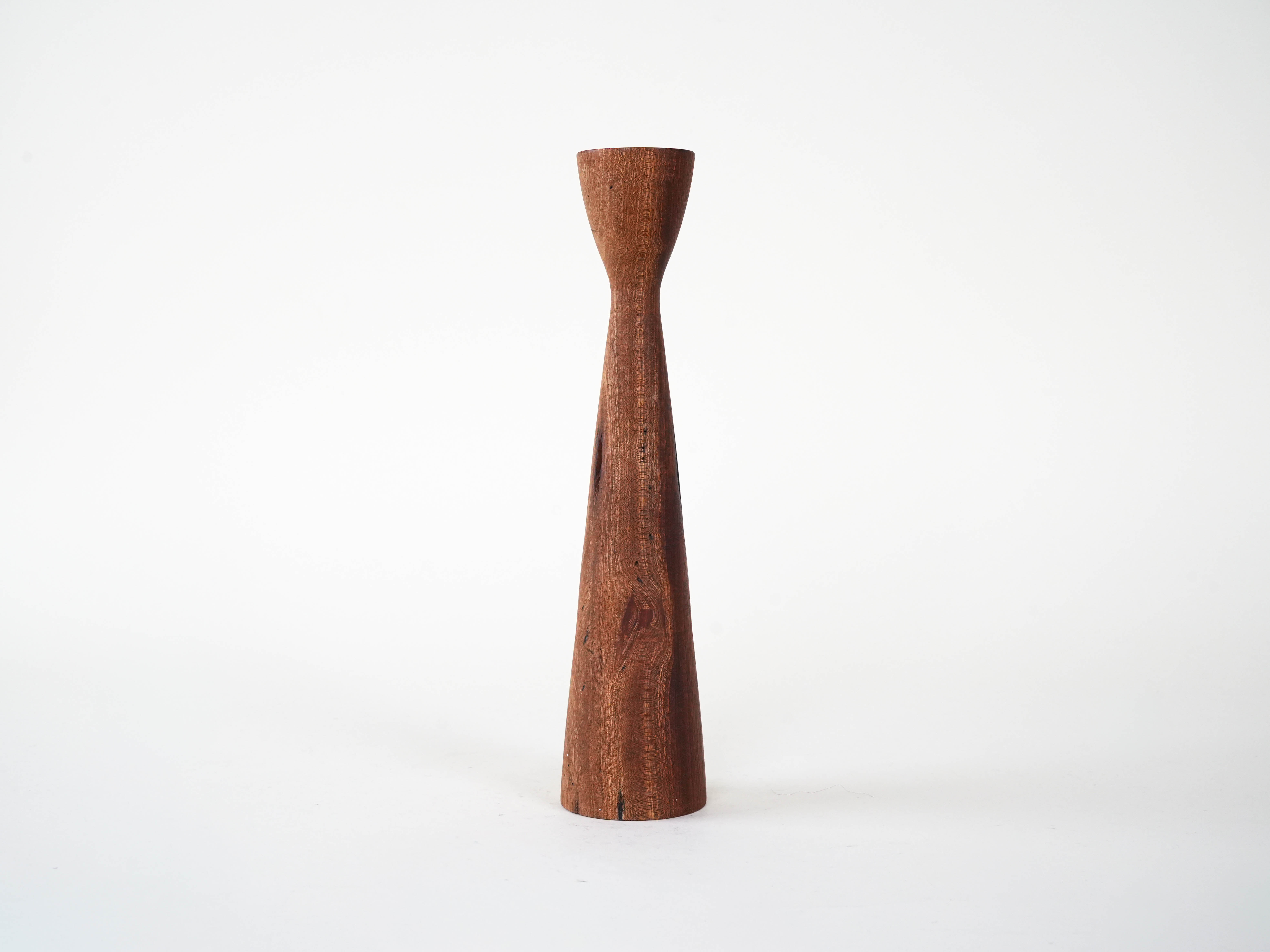 Teak Candlestick 1960s