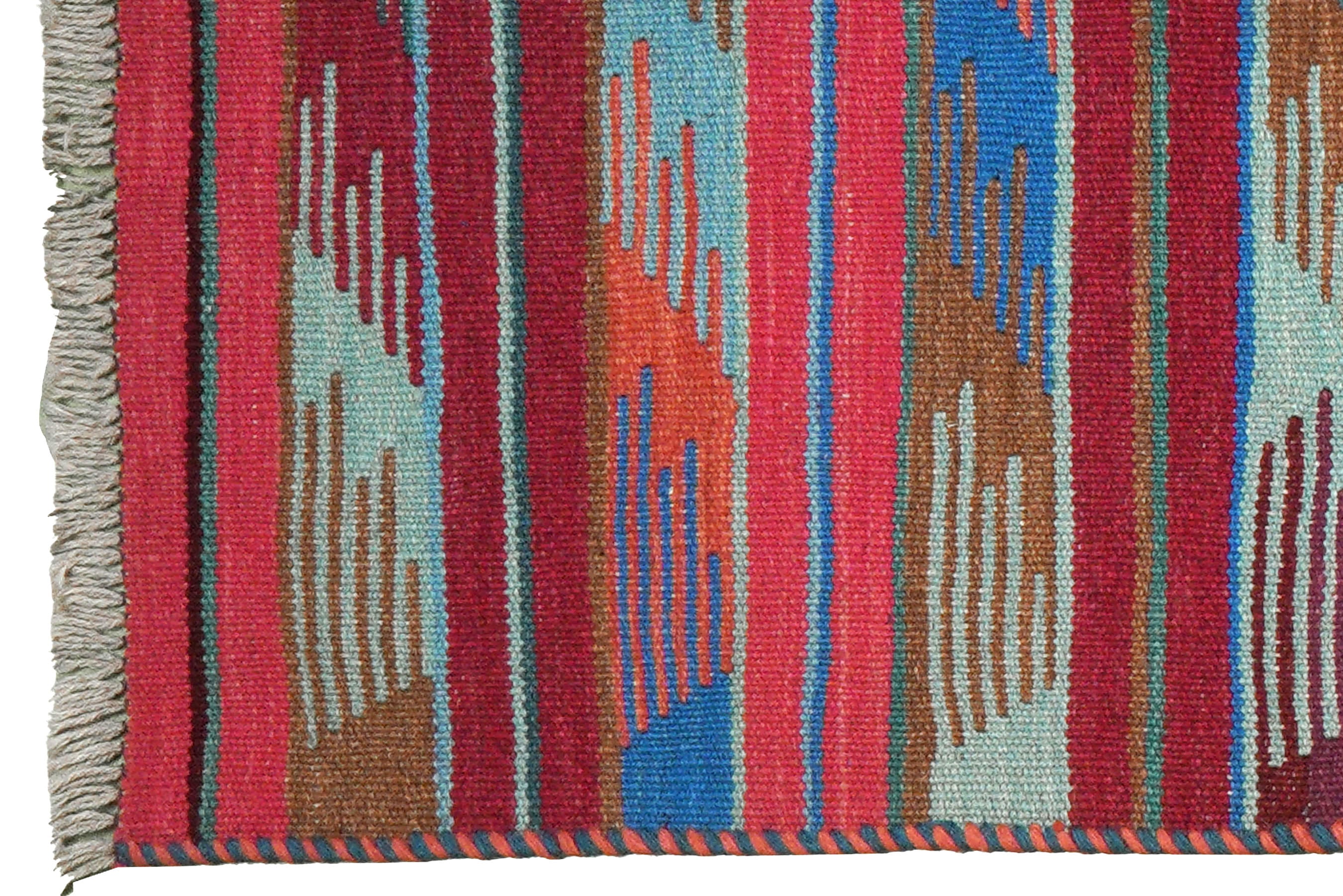 Kilim Gashgai Teppich Mehrfarbig