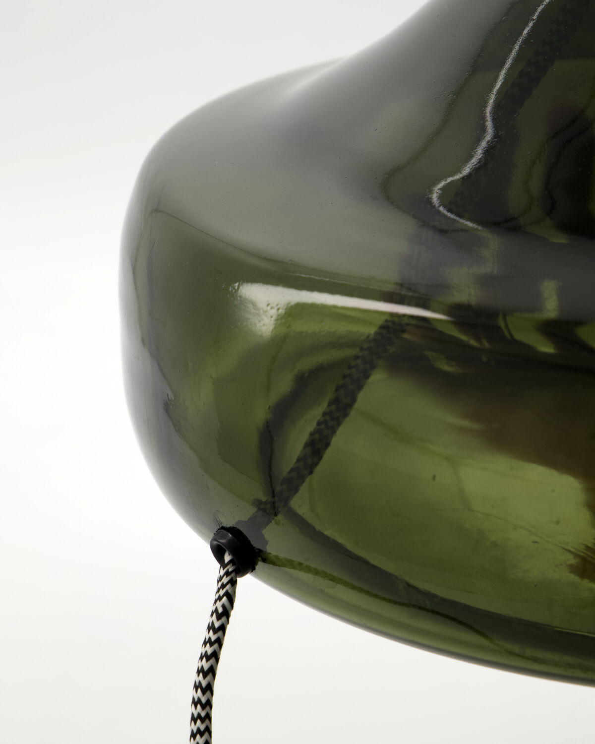2x HDMatte Table Lamp Green White