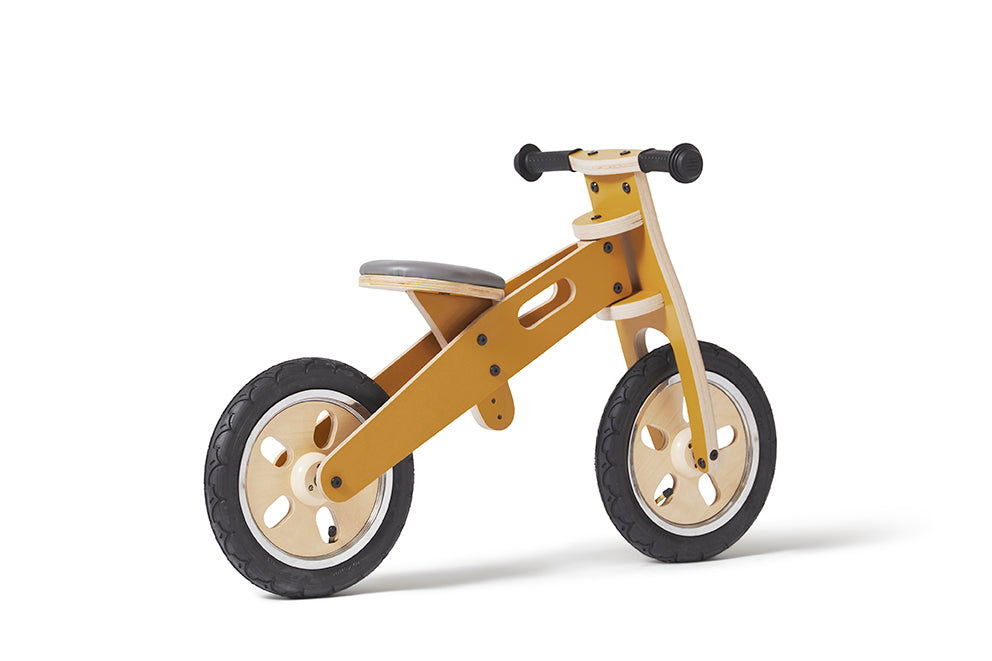 Das Balance-Bike Holz Gelb