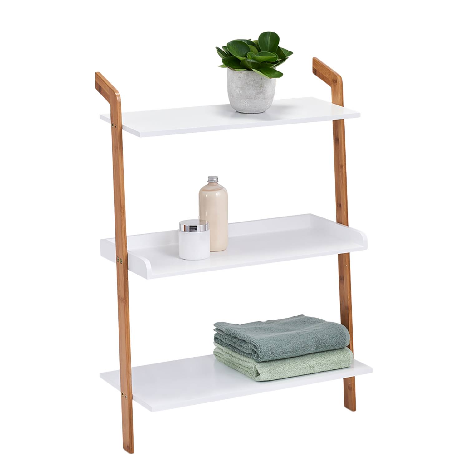 Regal Bamboo Weiß