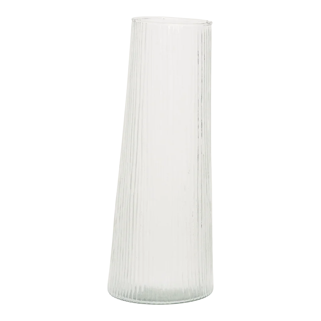 Havet Vase Glas Transparent