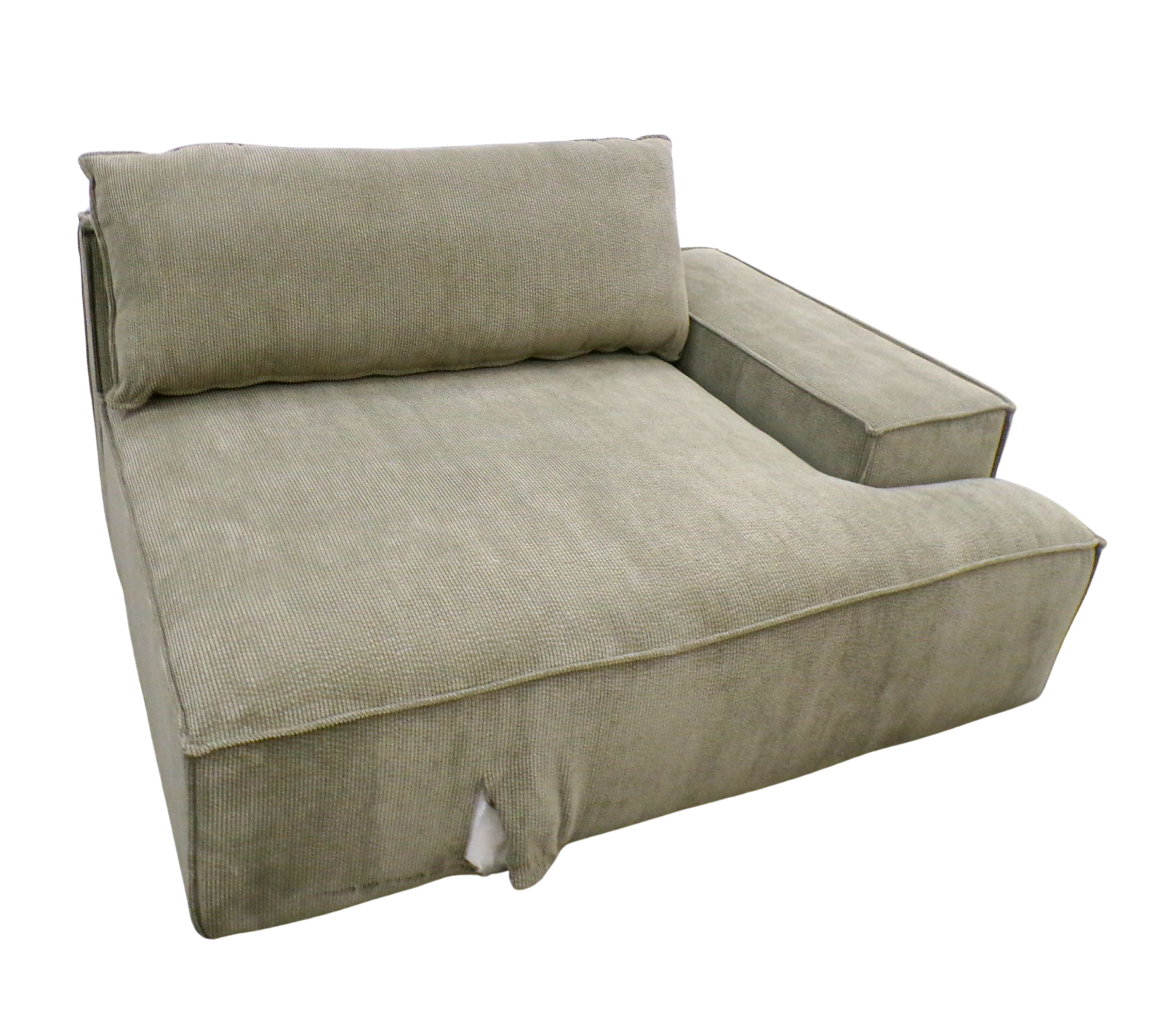 Daphne 1-Sitzer Modul Rechts Free Sage