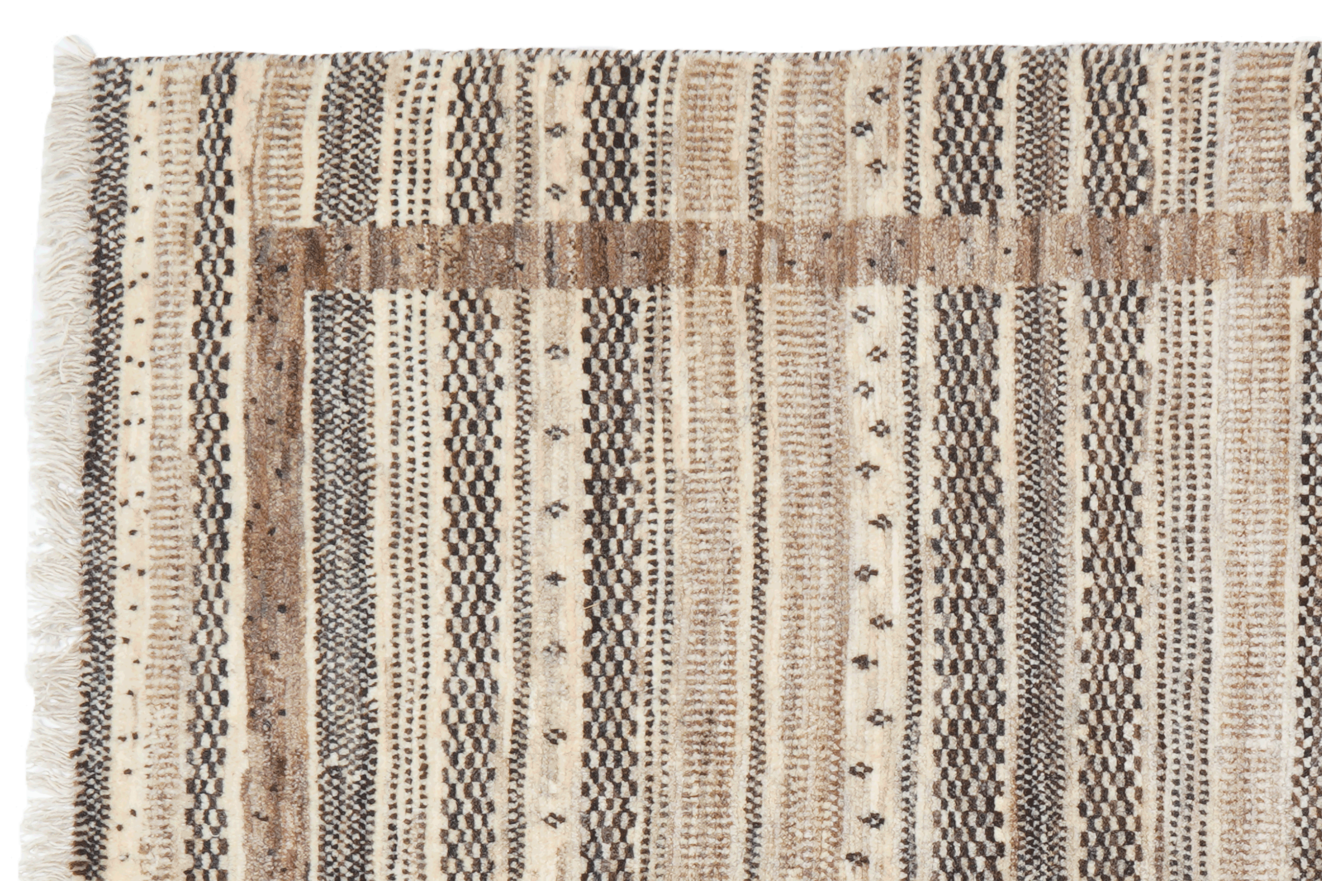 Tappeto Rizbaf Gabbeh Lana Multicolore