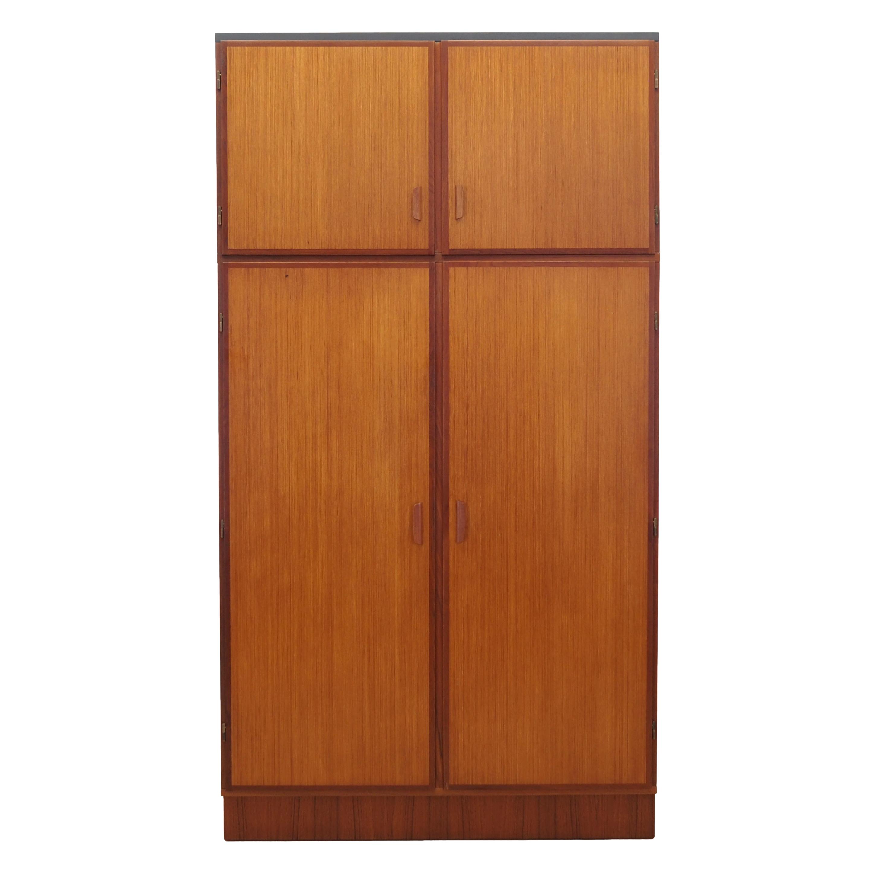 Kleiderschrank Teakholz 1970er Jahre
