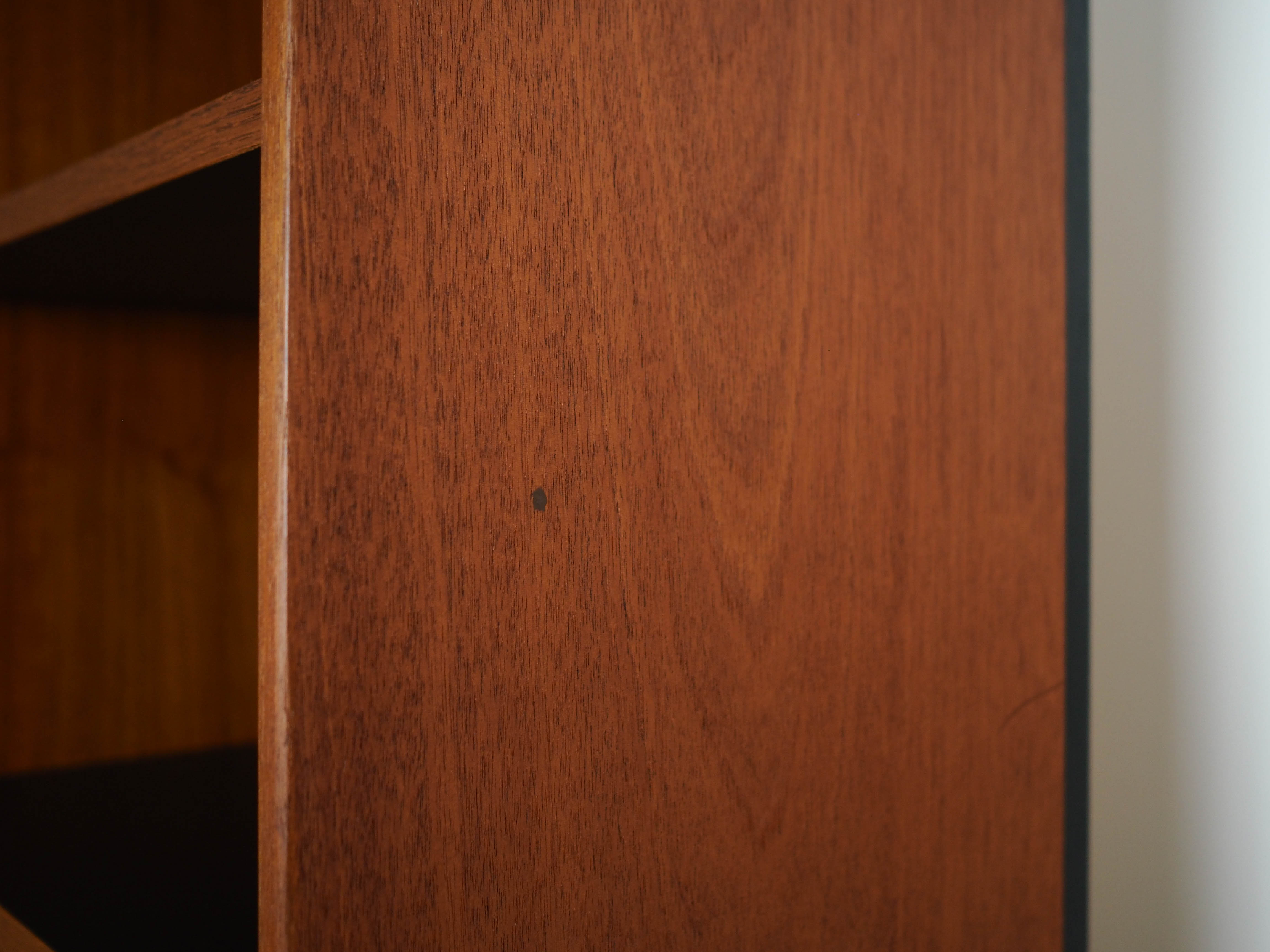 Bücherregal Teakholz 1970er Jahre