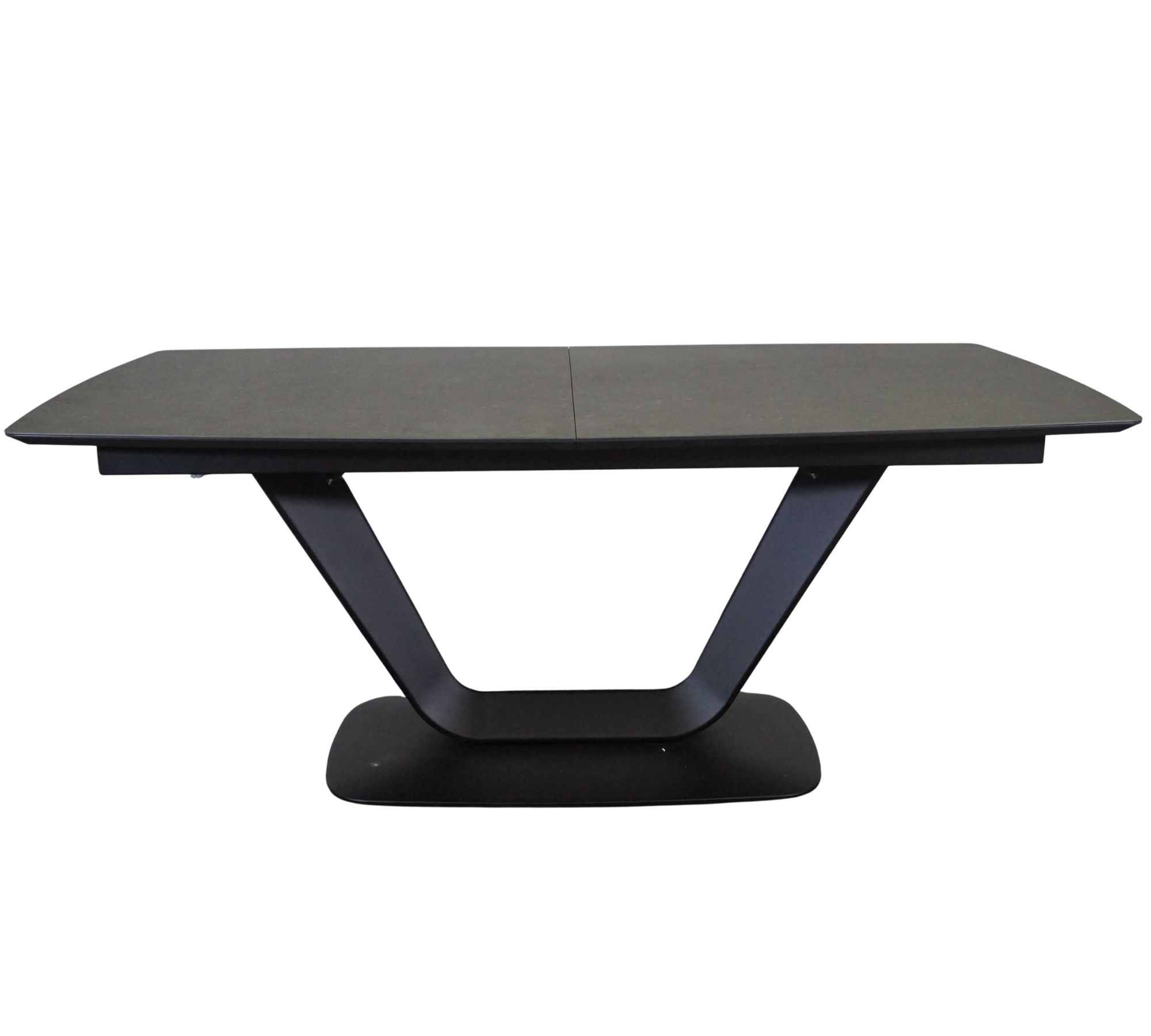Alicante Extendable Dining Table Stone Dark Grey