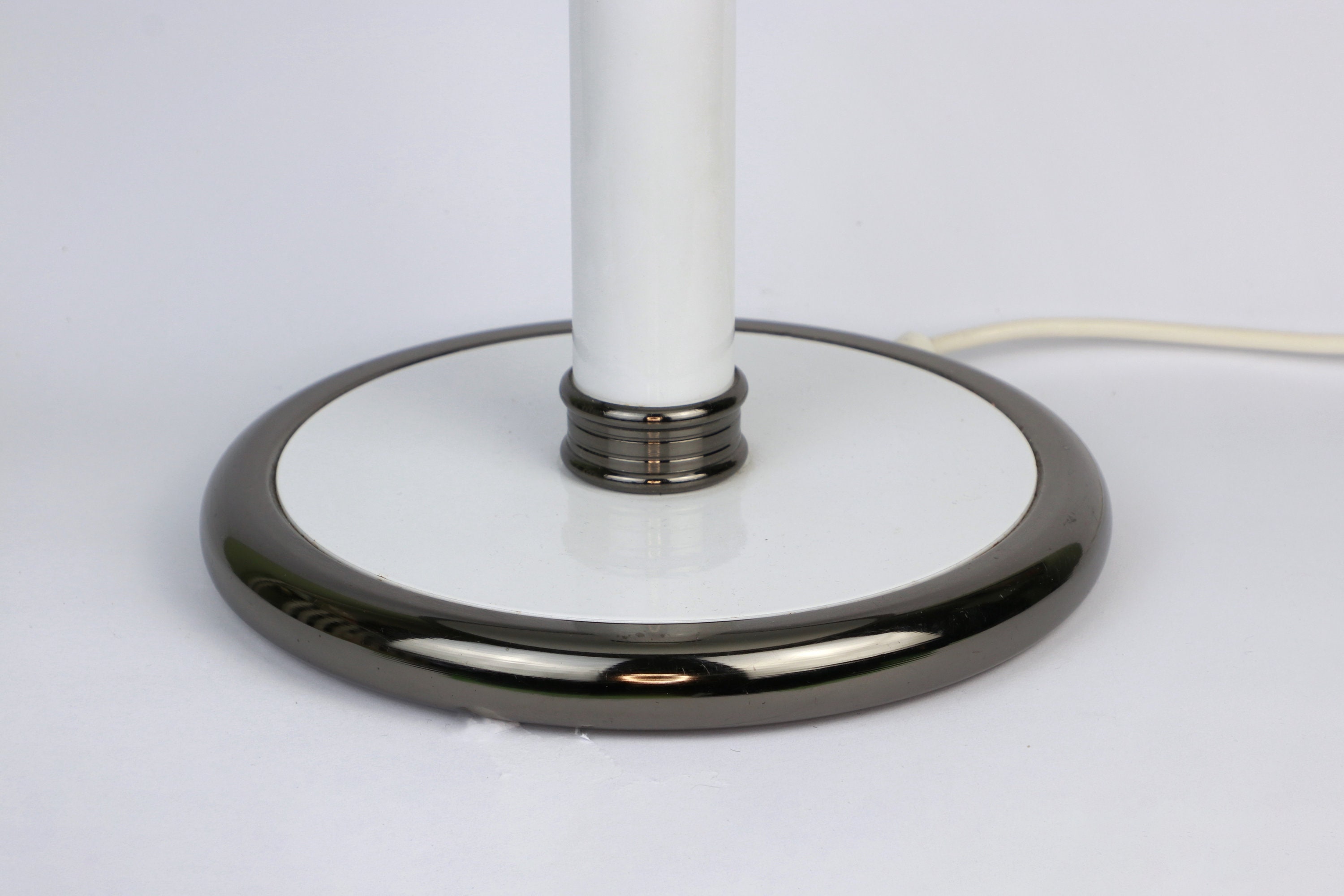 Vintage mushroom table lamp Murano glass 1980s