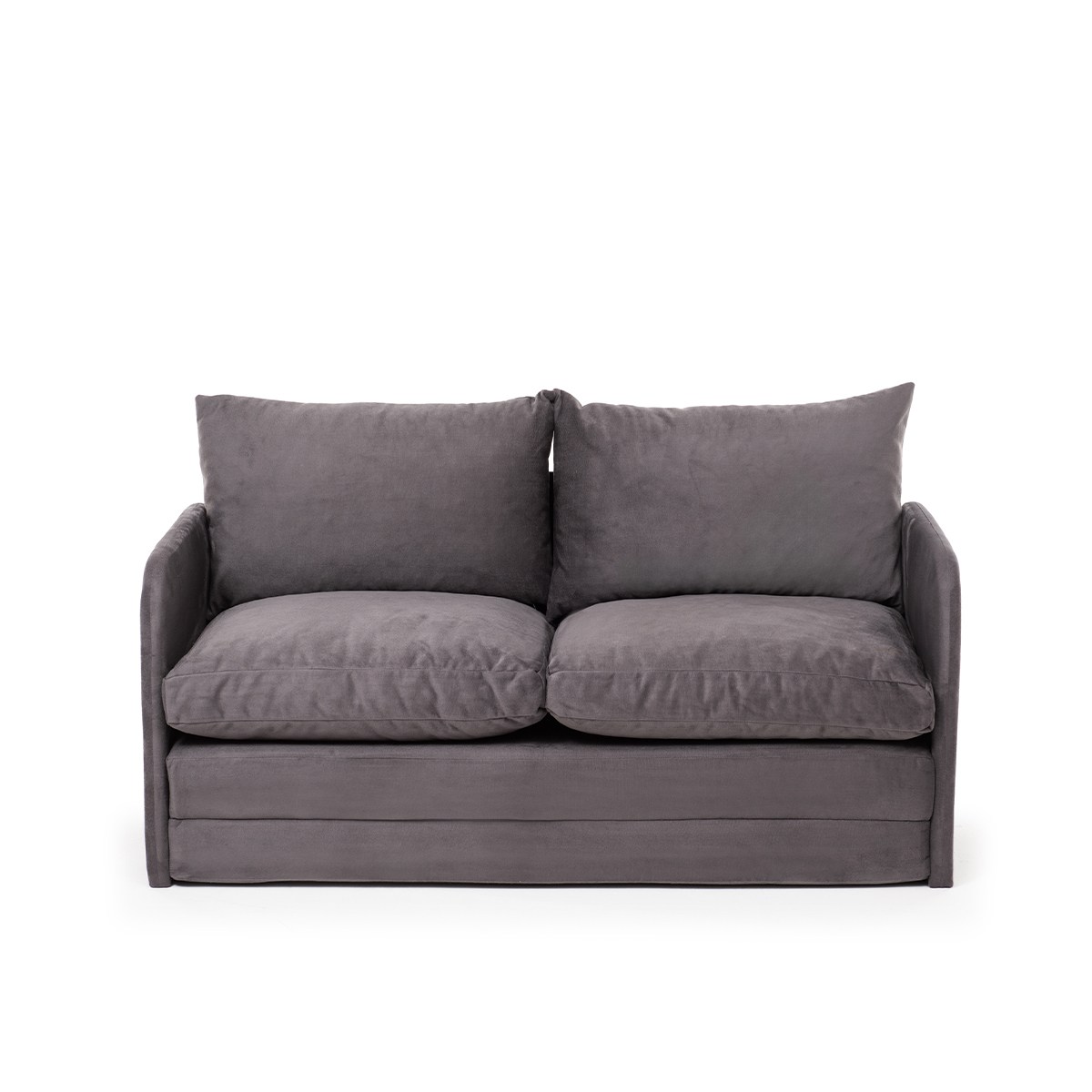 Saga Schlafsofa 2-Sitzer Grau