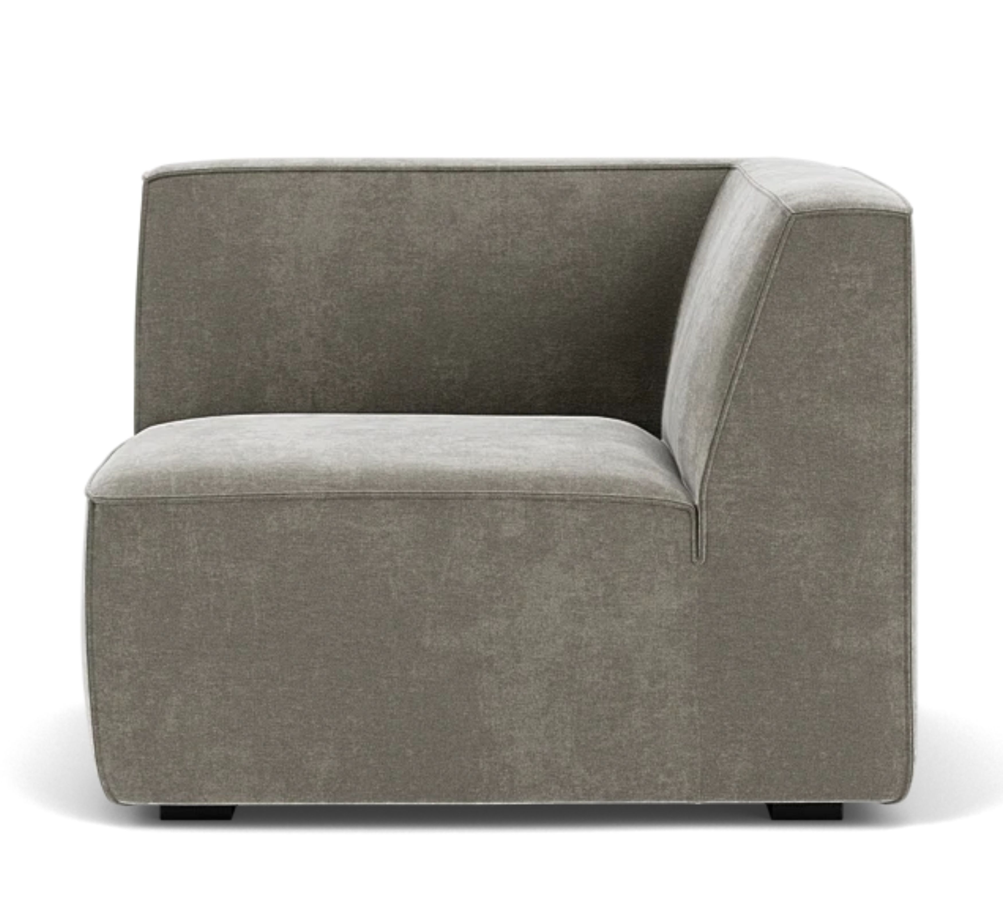 Dane 1-Sitzer Eckmodul Rechts Planet Grey Green