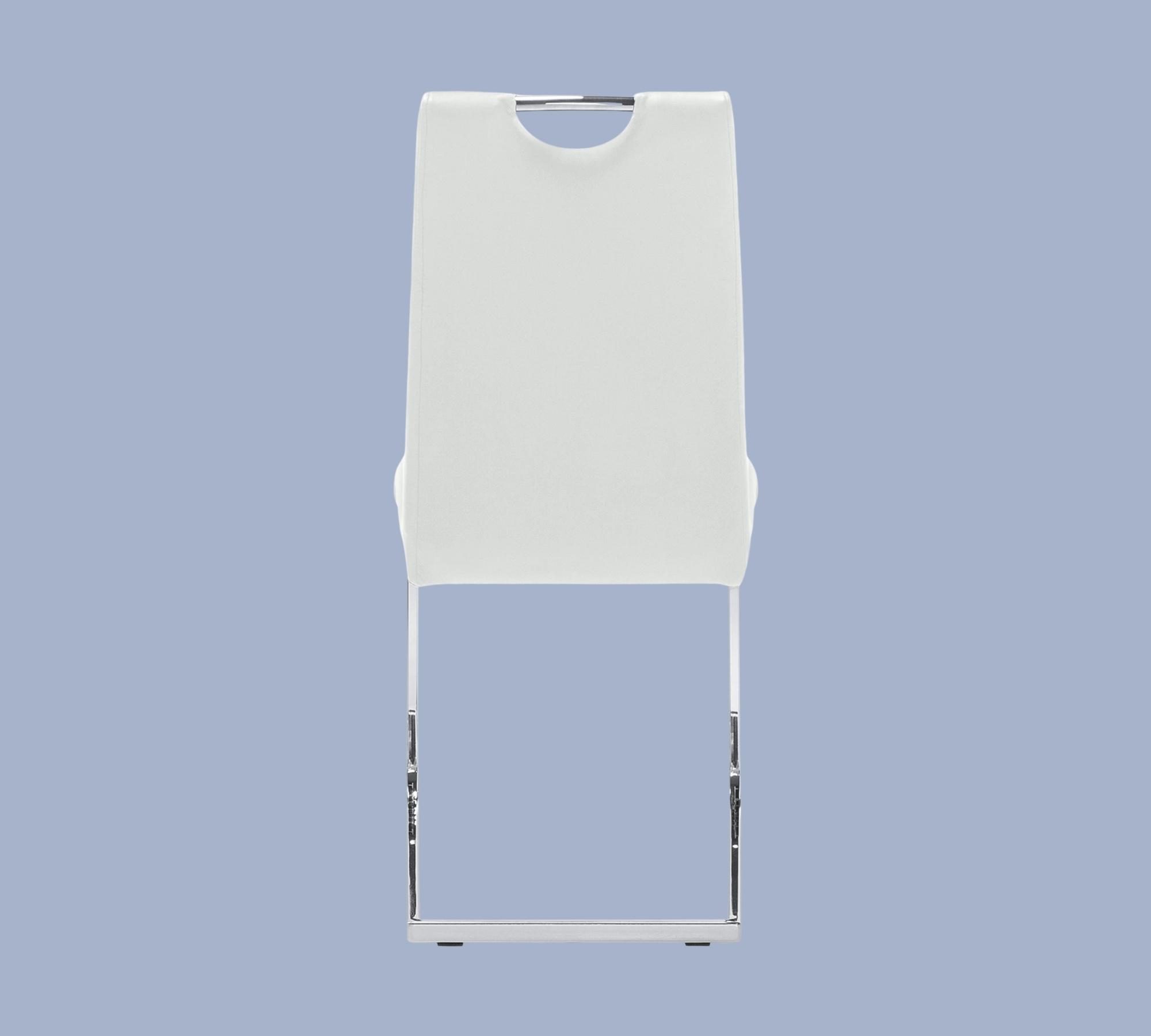 Cantilever Pasala Faux Leather White Set of 2